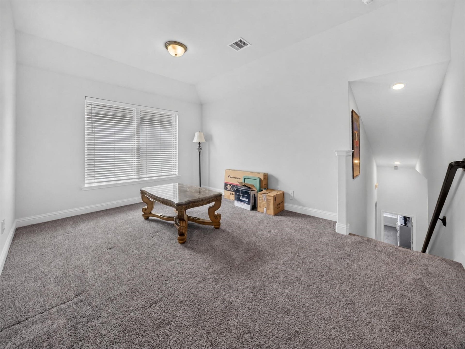 15419 Wilsons Snipe Court, Cypress, TX 77433 Here is the bonus in this 1.5-story floor plan: a large carpeted game room upstairs that can become a movie room, playroom, gaming space or second living area.