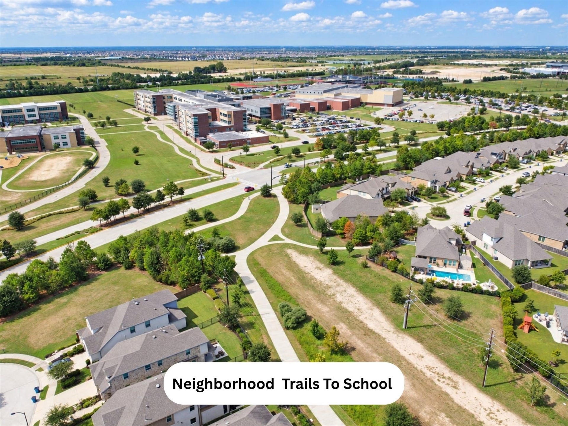 15419 Wilsons Snipe Court, Cypress, TX 77433 Walk to schools. There is a lot more beyond your own backyard. Bridgeland offers pools, parks, playgrounds, trails, fitness facilities, sports courts, splash pads and community gathering spaces.