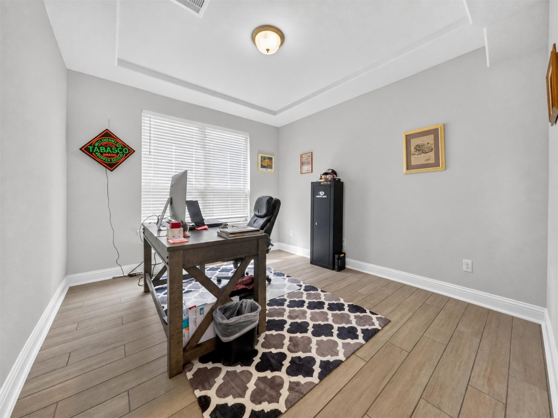 15419 Wilsons Snipe Court, Cypress, TX 77433 French doors create a private study right off the entry, giving work, homework, hobbies or reading a dedicated space away from the main living room.