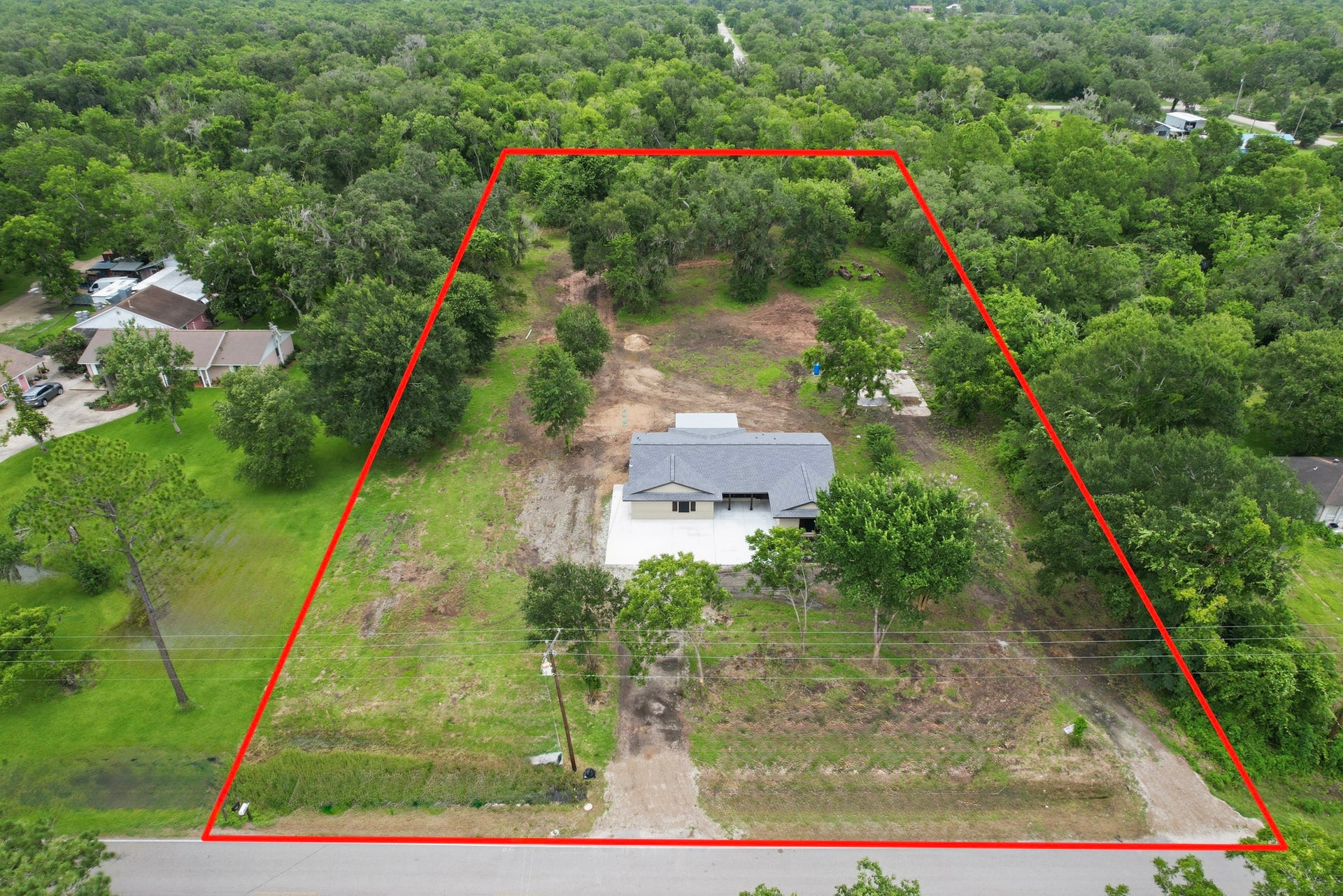 18079 County Road 463, Brazoria, TX 77422 2 acre unrestricted lot