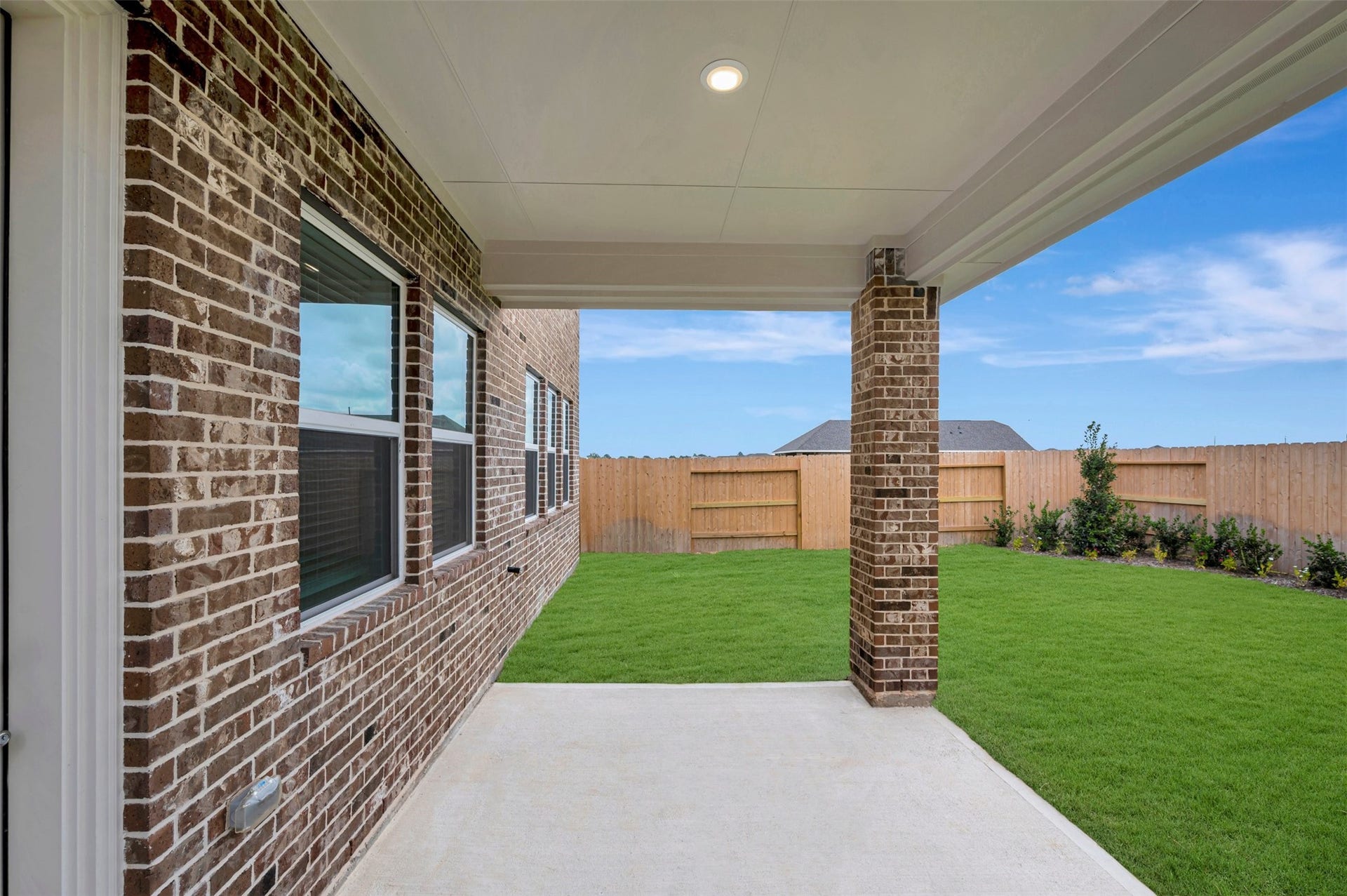 23635 Gulf Prairie Drive, Katy, TX 77493 Enjoy the outdoors on the covered patio