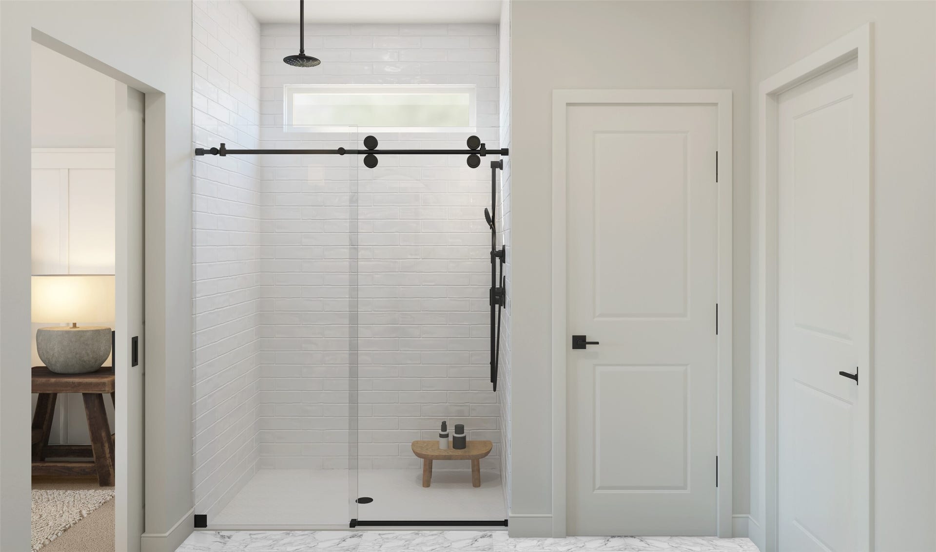 23635 Gulf Prairie Drive, Katy, TX 77493 Serene primary bath (*Artist rendering used for illustration purposes only.)