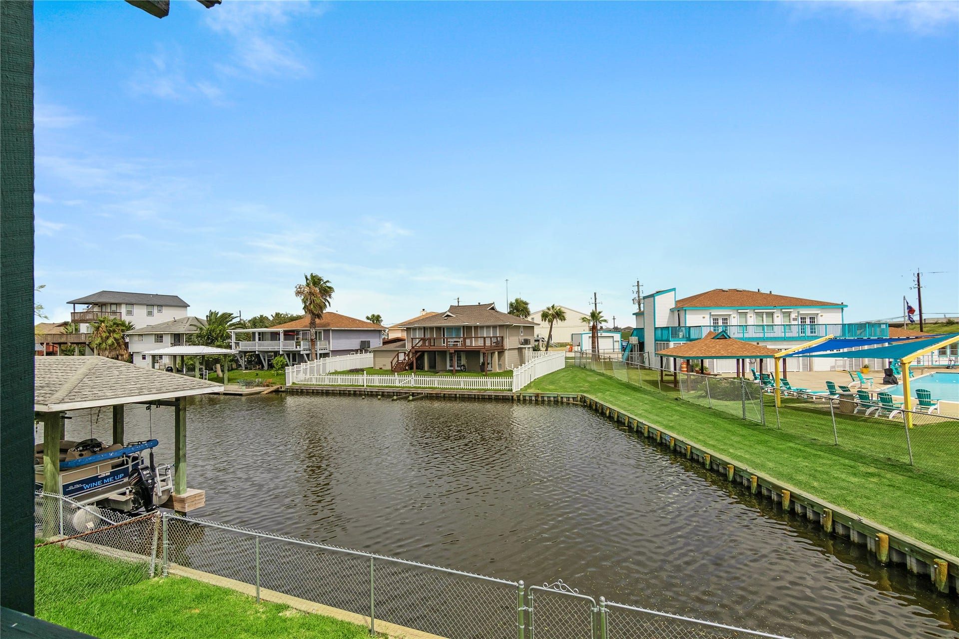 856 Bonita Street, Bayou Vista, TX 77563 View of the canal.
