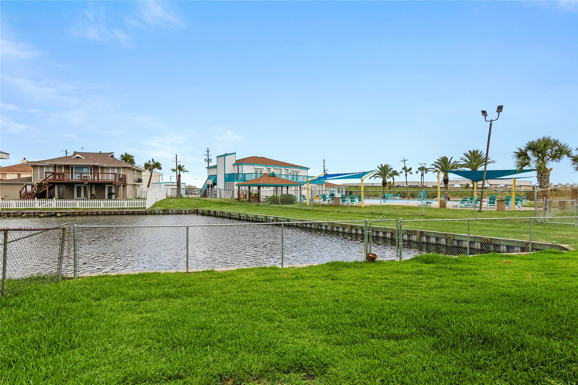 856 Bonita Street, Bayou Vista, TX 77563 Great View from back yard.