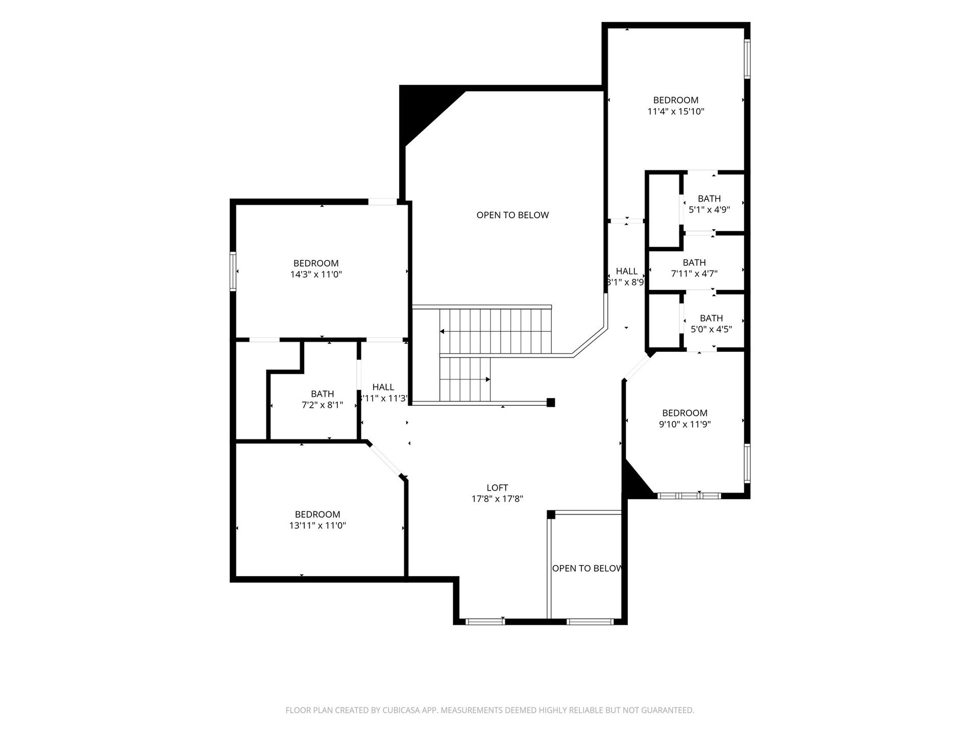 736 Somerset Landing Lane, League City, TX 77573 The second level features a large loft area overlooking the living space, providing flexible additional living space. Multiple secondary bedrooms are located upstairs with additional bathrooms and ample closet space. The open-to-below design creates a spacious feel while maintaining separation between living and sleeping areas.