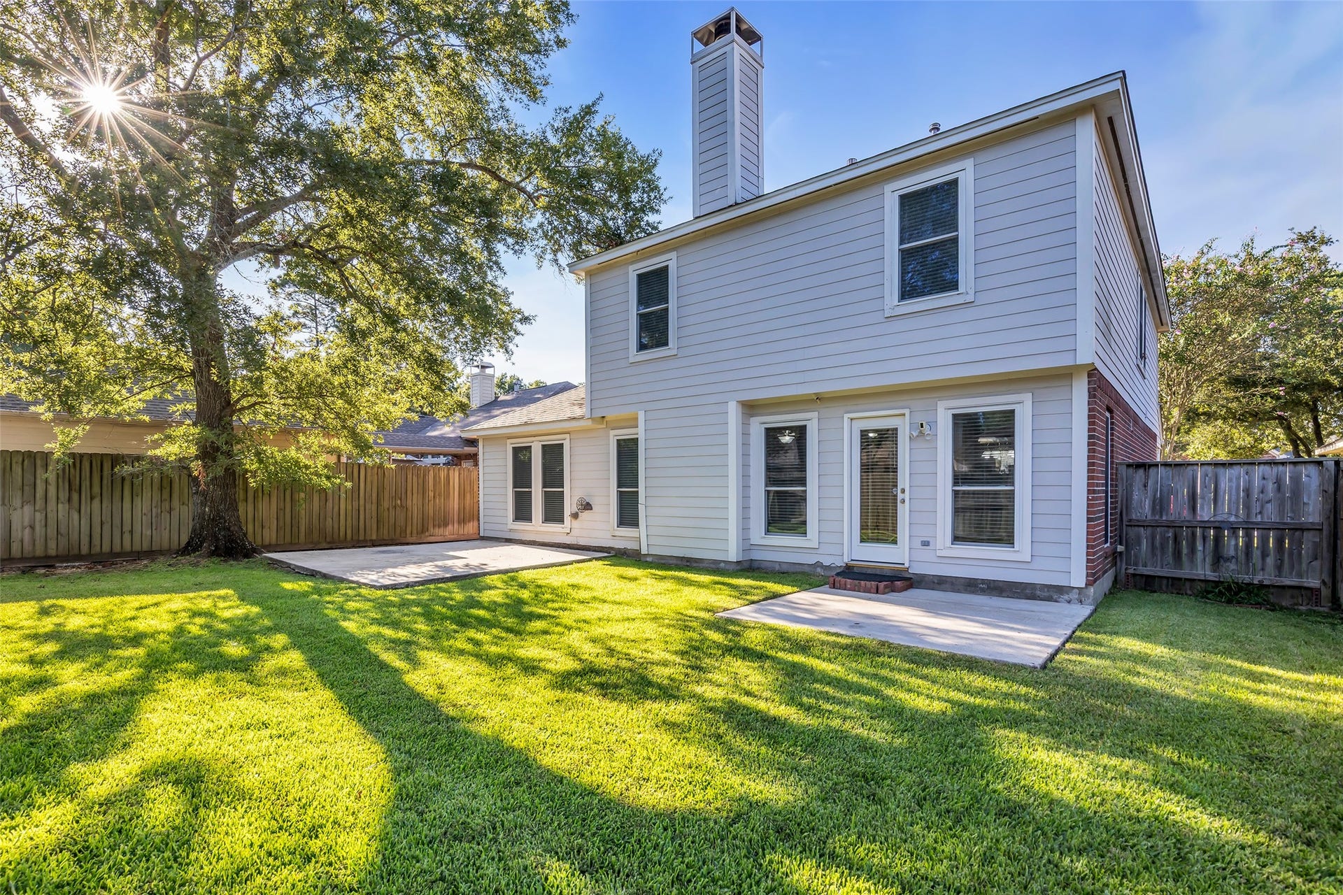 12722 Wolf Creek Court, Humble, TX 77346 Large backyard