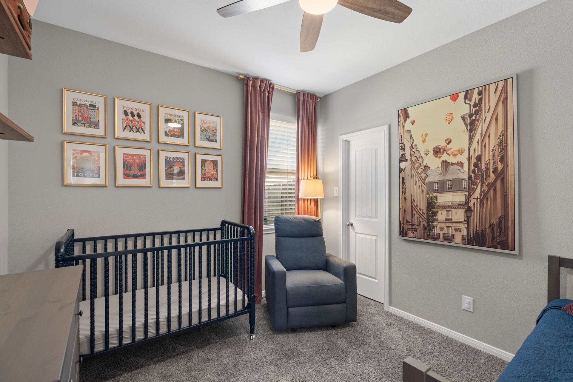 23418 Tirino Shores Drive, Katy, TX 77493 Secondary bedrooms feature window coverings