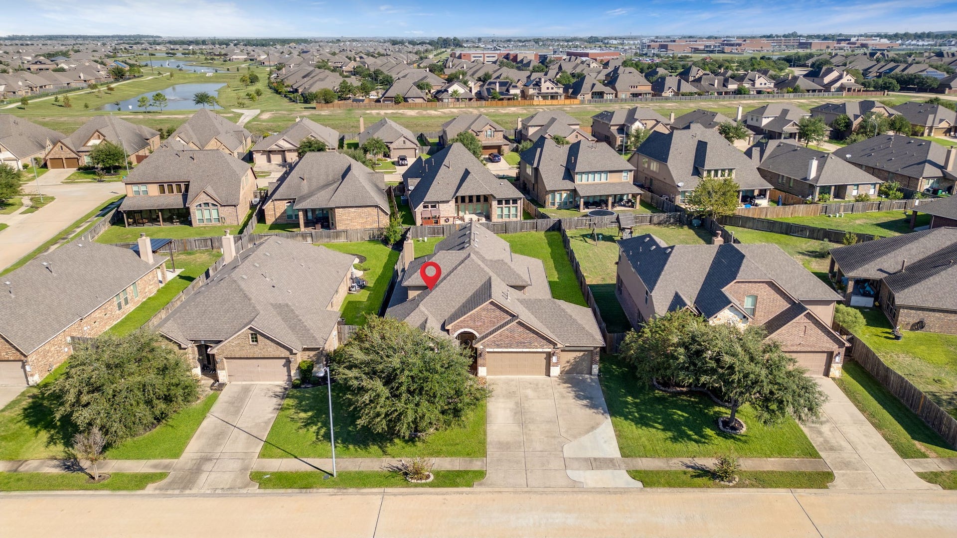 23418 Tirino Shores Drive, Katy, TX 77493 Location does not get better than this! Katy ISD.