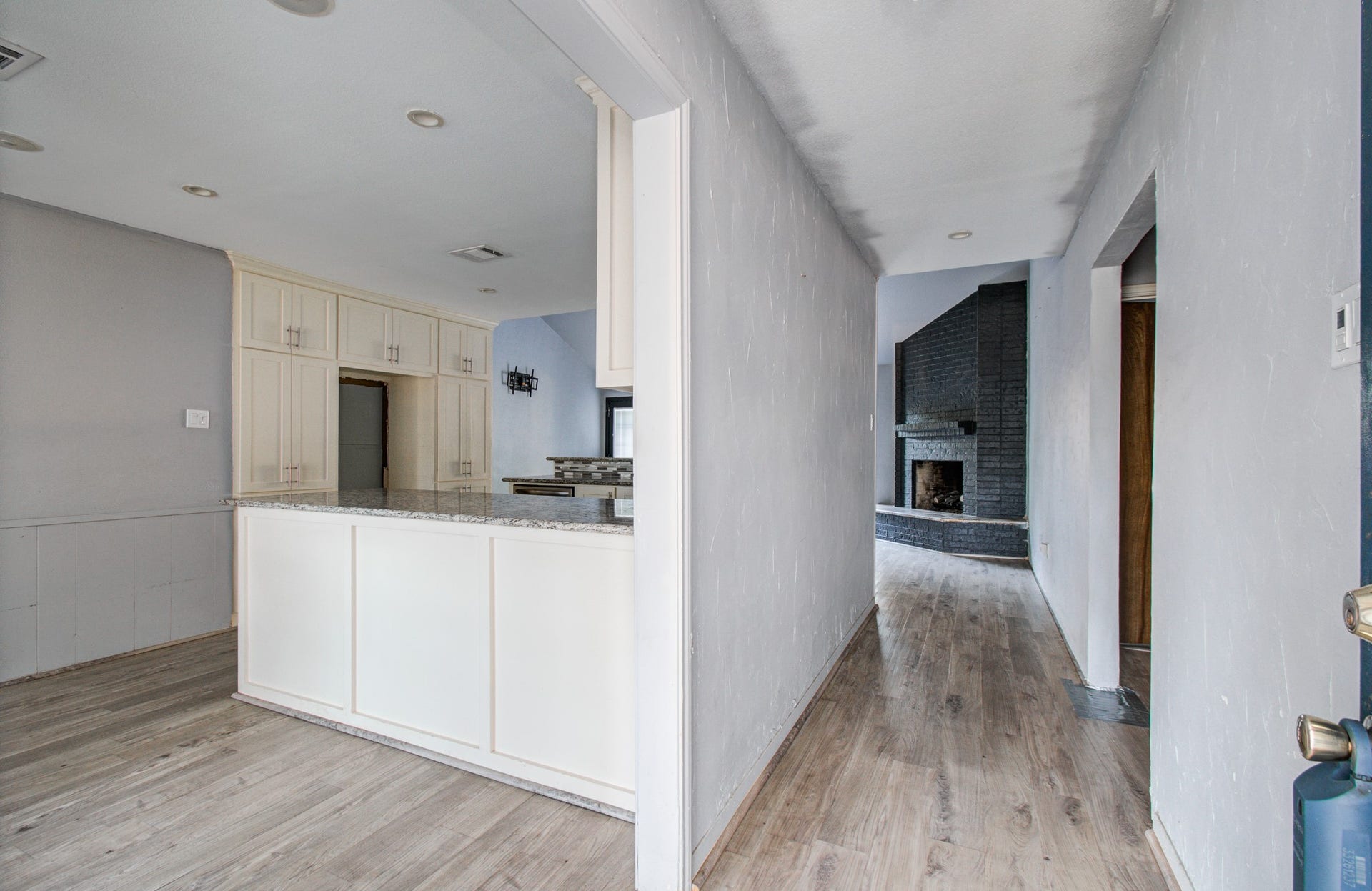 View of the interior as you enter the home.
