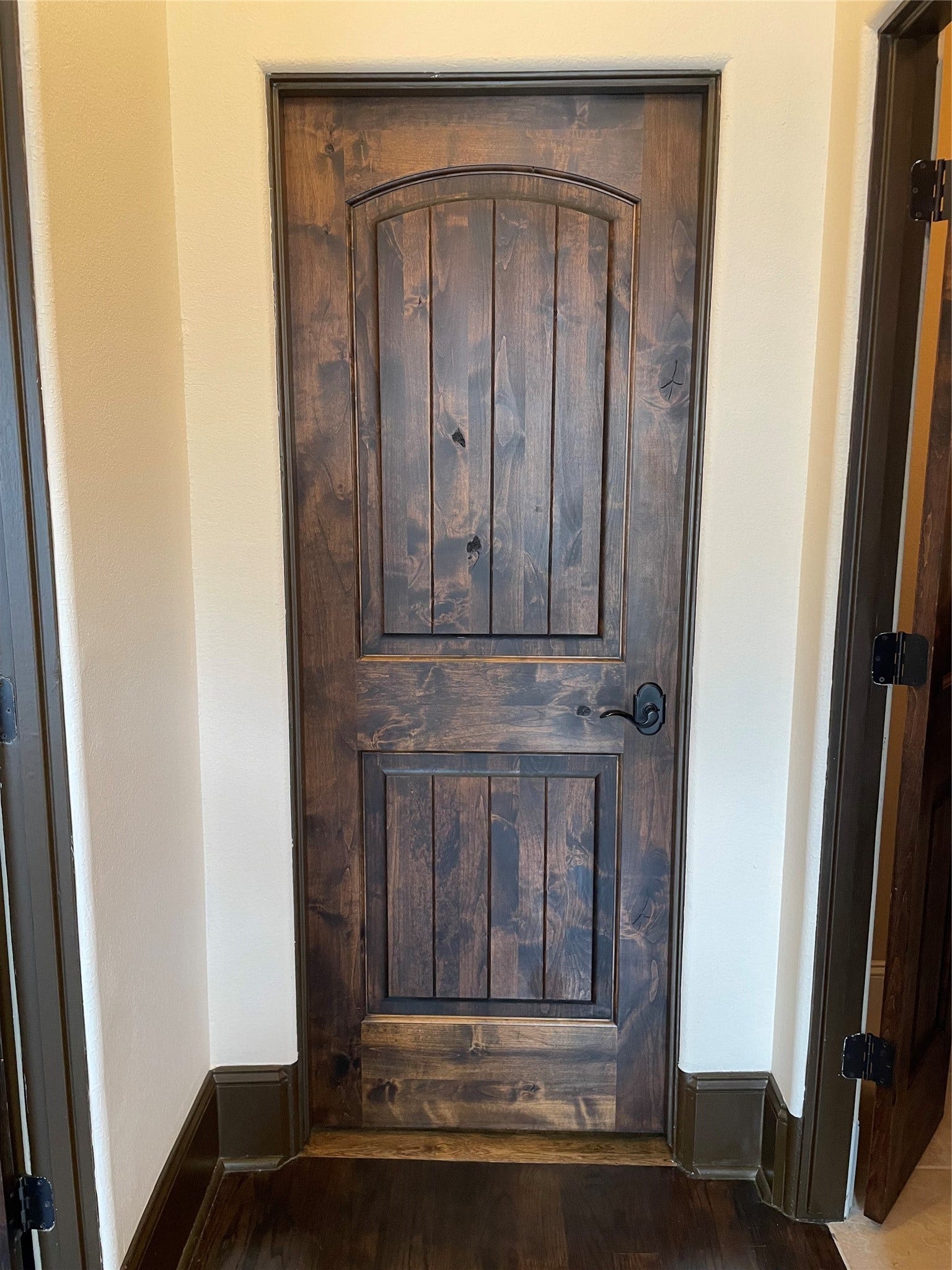 1241 W 24th Street, #C, Houston, TX 77008 All doors are custom stained knotty alder. The best of the best!
