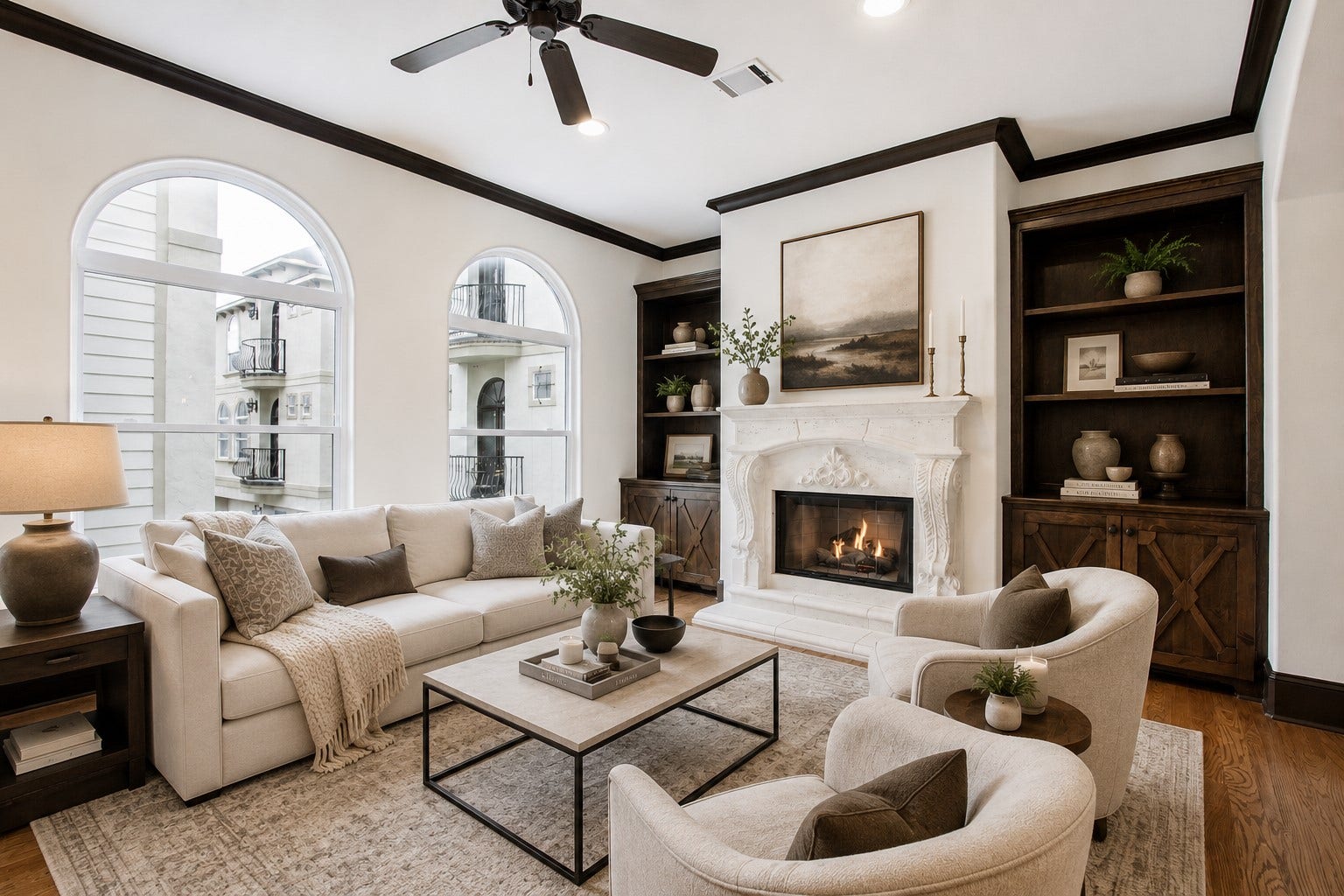 1241 W 24th Street, #C, Houston, TX 77008 Virtually Staged