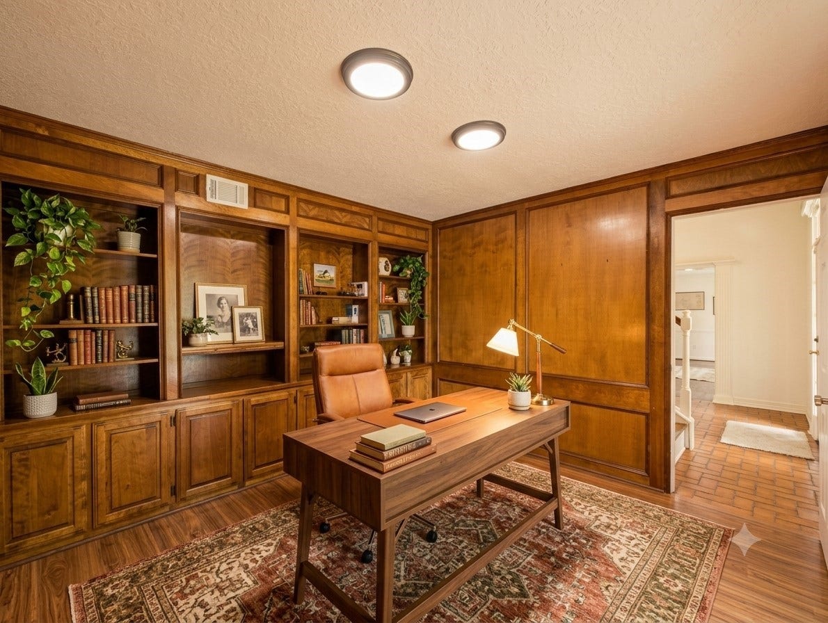 111 Cherrywood Dr, Lake Jackson, TX 77566 AI staged office