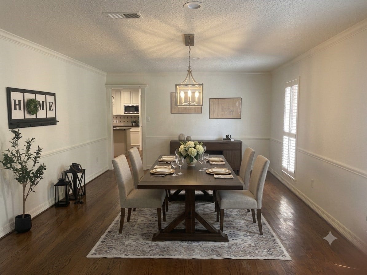 111 Cherrywood Dr, Lake Jackson, TX 77566 AI staged
