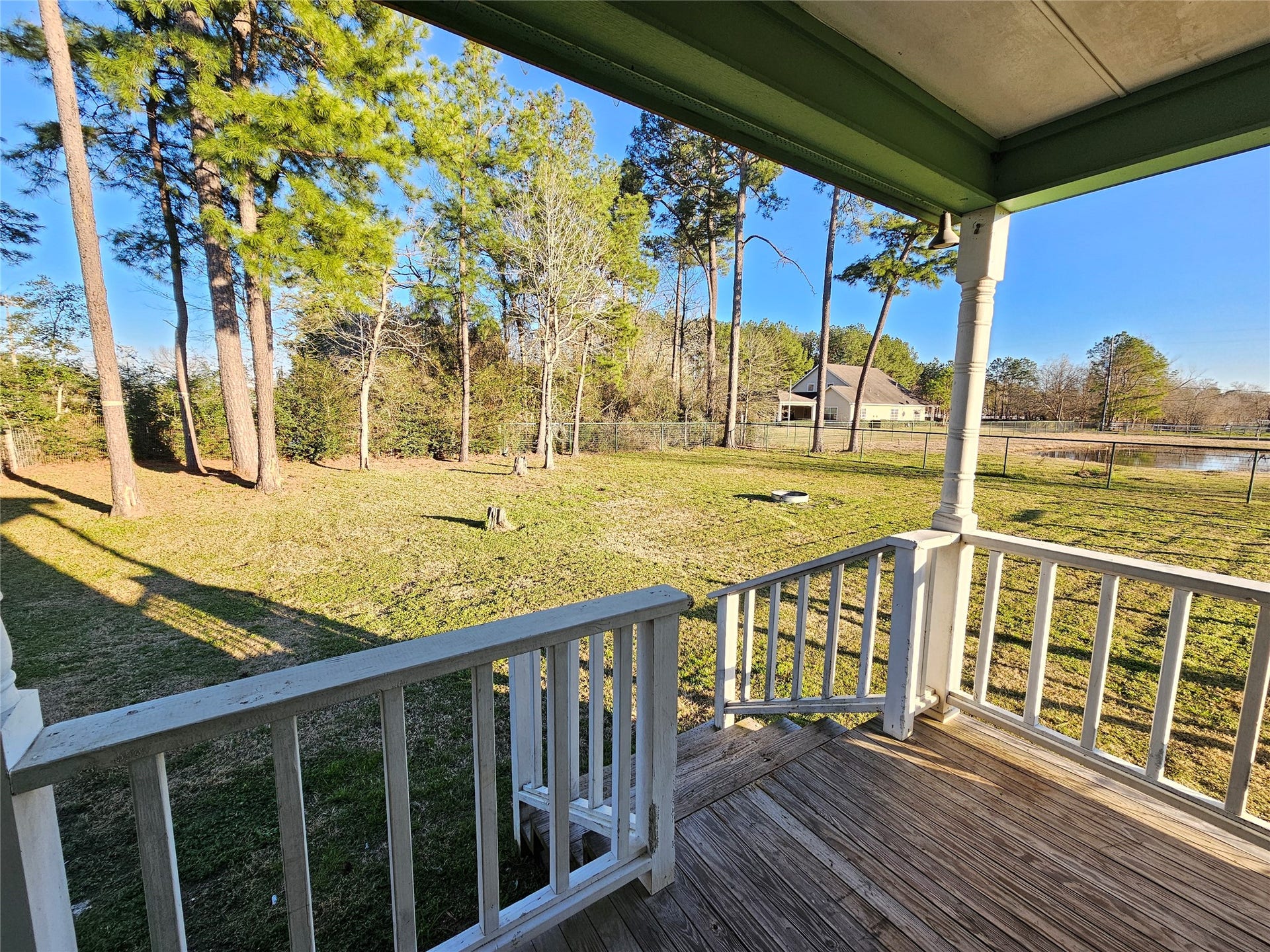 25411 T K C Road, Tomball, TX 77375 Back porch view