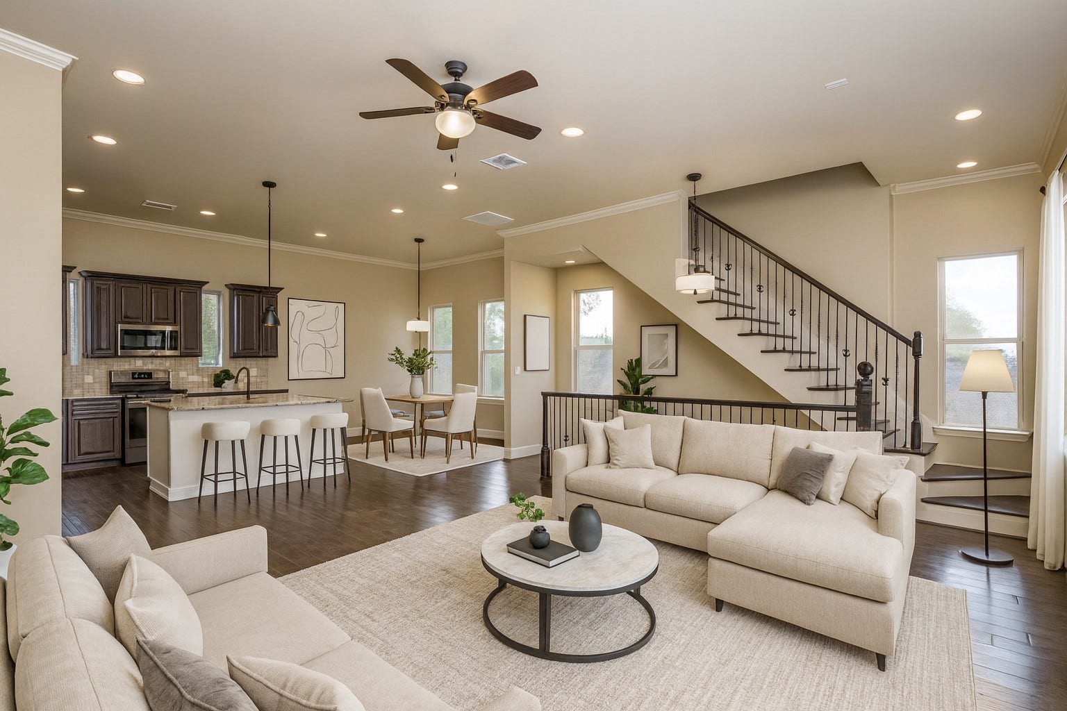 1516 Amundsen Street, Houston, TX 77009 Virtually Staged.
