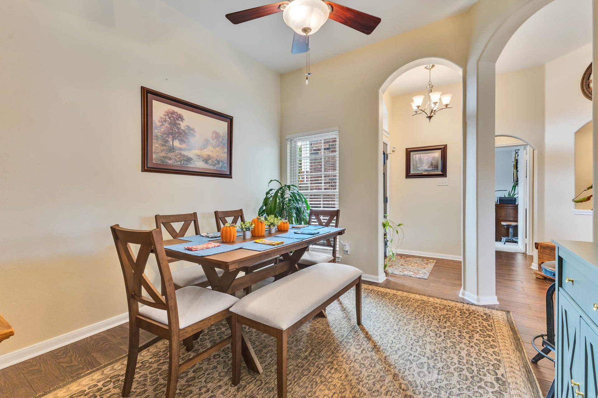 3502 Pecan Mill Drive, Sugar Land, TX 77498 Dining room is to the right.