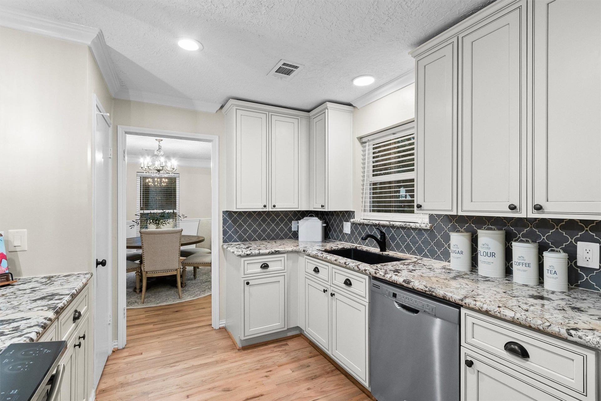 17407 Fairway Oaks Drive, Spring, TX 77379 Updated kitchen with recent cabinets and countertops