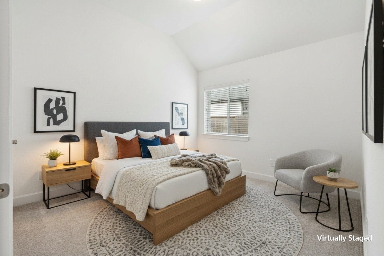 2323 Lambert Drive, Katy, TX 77493 Virtually Staged! Secondary Bedroom 1