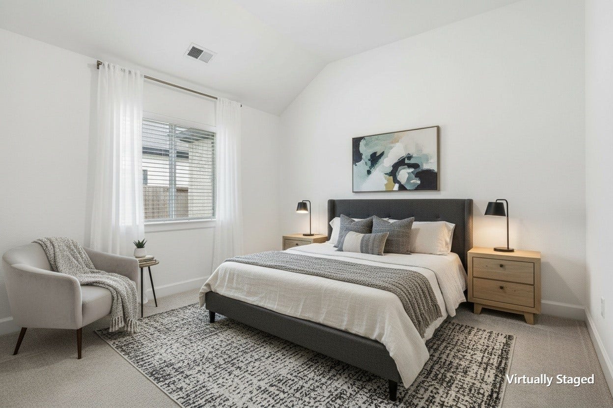 2323 Lambert Drive, Katy, TX 77493 Virtually Staged! Secondary Bedroom 2