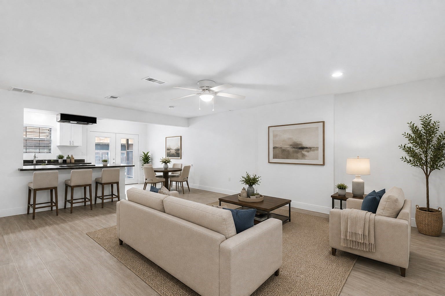 1011 Hamblen Road, #205, Kingwood, TX 77339 Virtual staging image