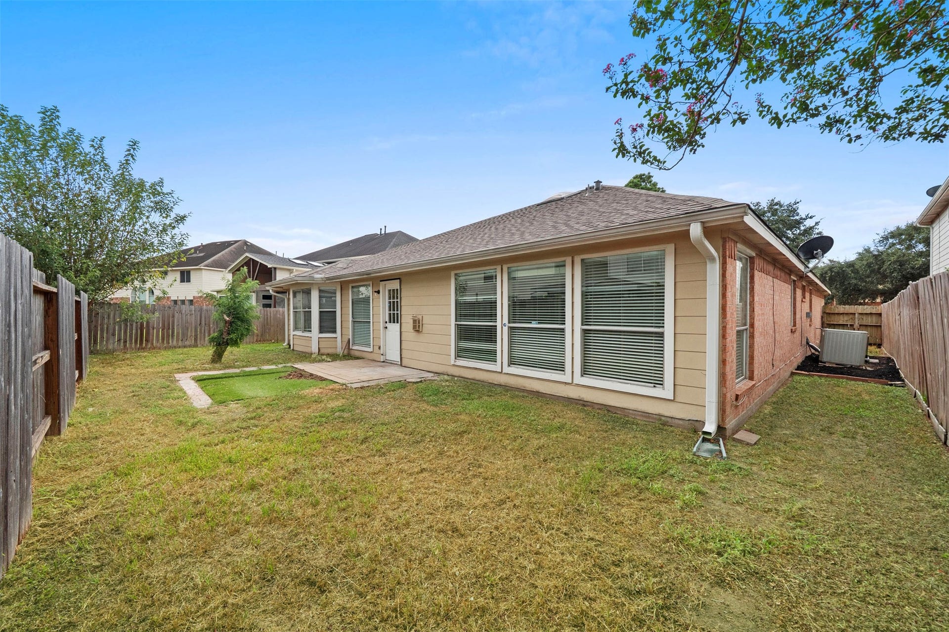 10902 Trail Ridge Drive, Houston, TX 77064 Provides ample space for outdoor activities.