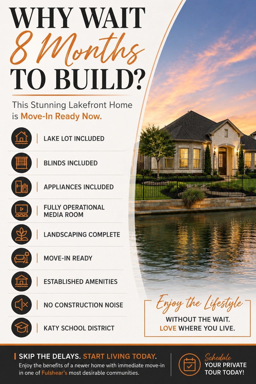 Why Wait to Build? This home is in new condition and ready for move in!