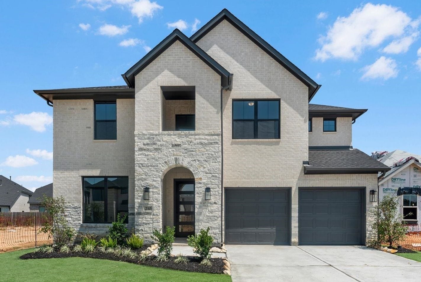 210 Madrone Trail, New Caney, TX 77357 Move in Ready. Westin Homes *New Construction* Alden II Plan. Grass is digitally enhanced.