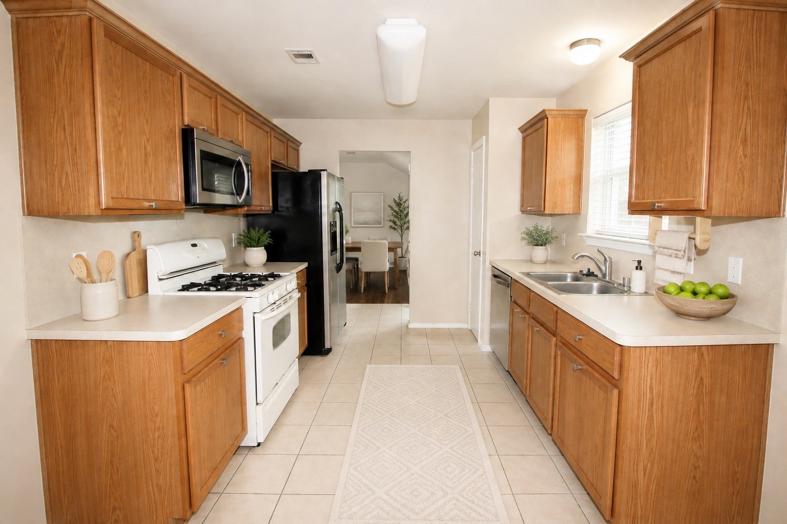 5727 Rose Rock Canyon Drive, Richmond, TX 77469 *Virtually Staged* Kitchen offers ample storage and counterspace!