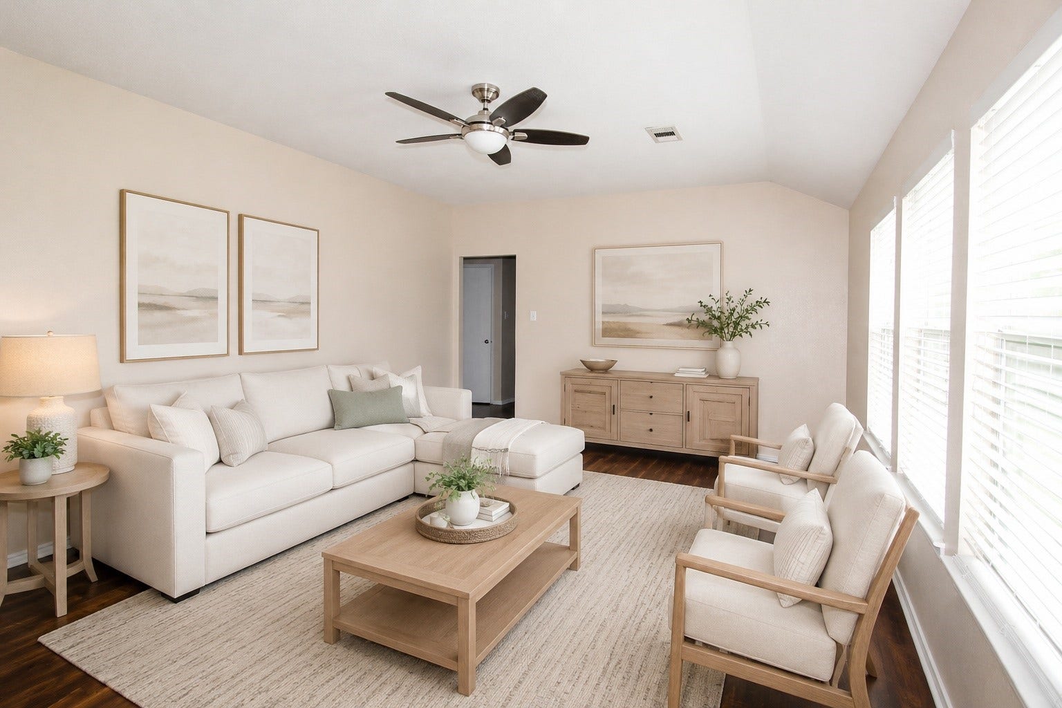 5727 Rose Rock Canyon Drive, Richmond, TX 77469 *Virtually Staged* Living Room space
