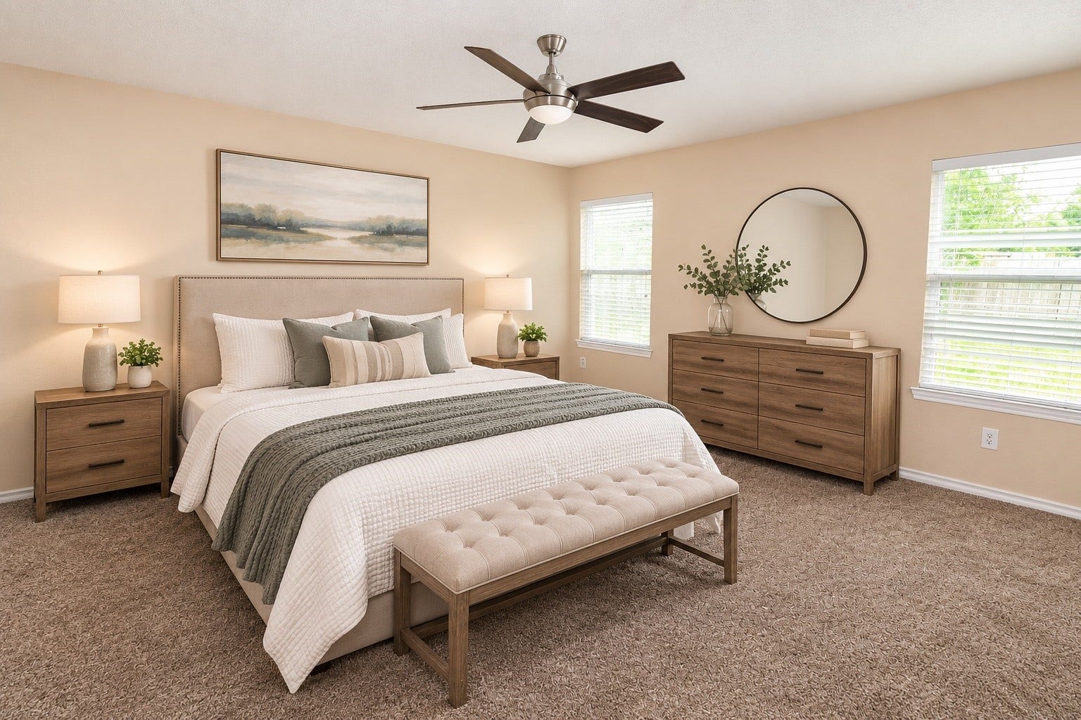 5727 Rose Rock Canyon Drive, Richmond, TX 77469 *Virtually Staged* Primary Bedroom