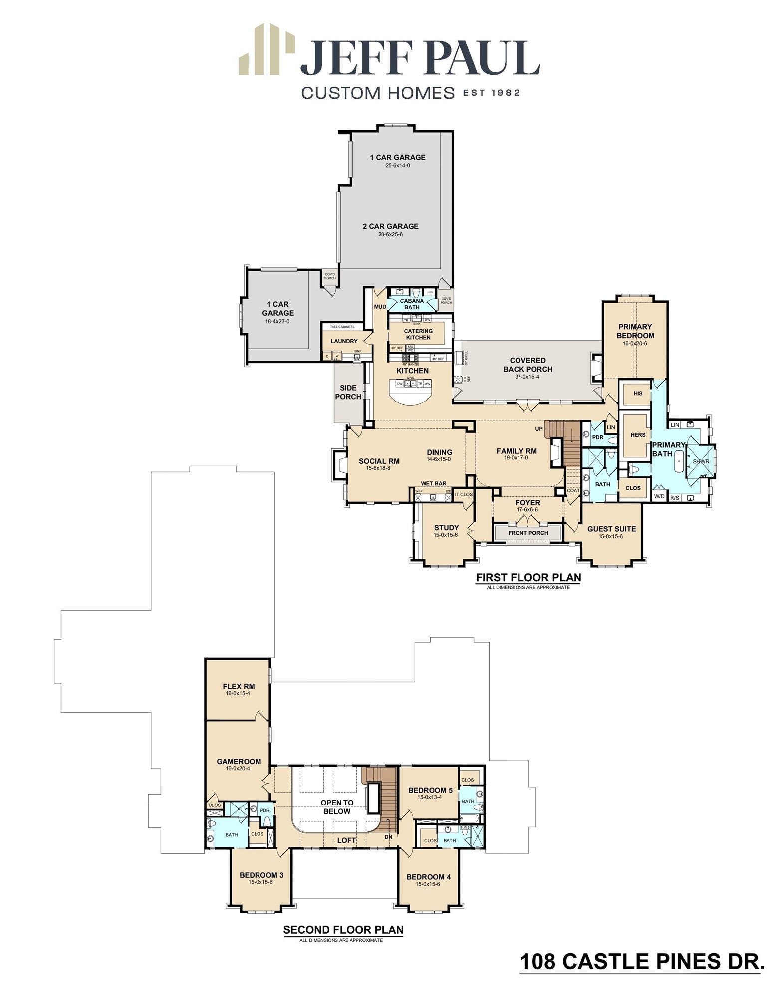 108 Castle Pines Drive, Montgomery, TX 77316 This new construction home has been designed for Lot 1. You can use this design or choose your own.