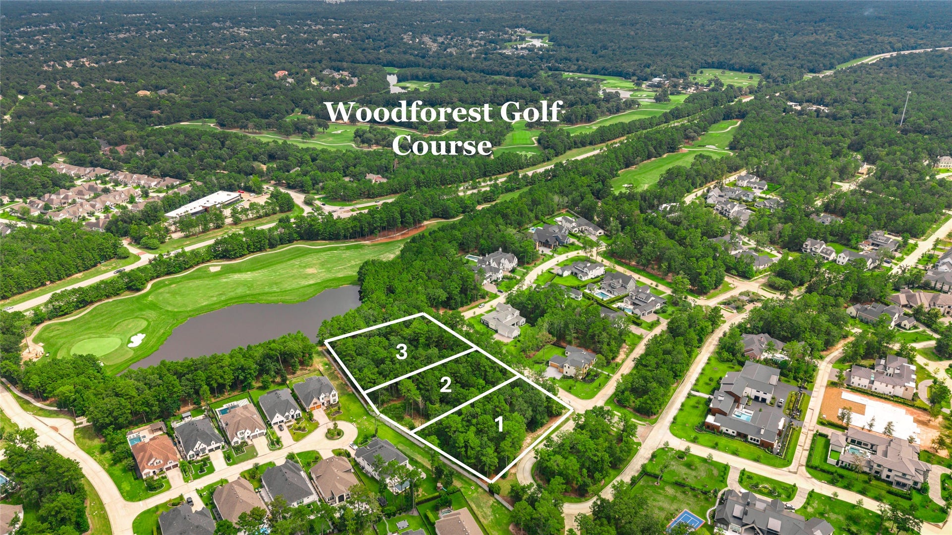 108 Castle Pines Drive, Montgomery, TX 77316 All 3 lots are available to build own with Jeff Paul Custom Homes. All are close proximity to Pine Market and Woodforest Golf Club.