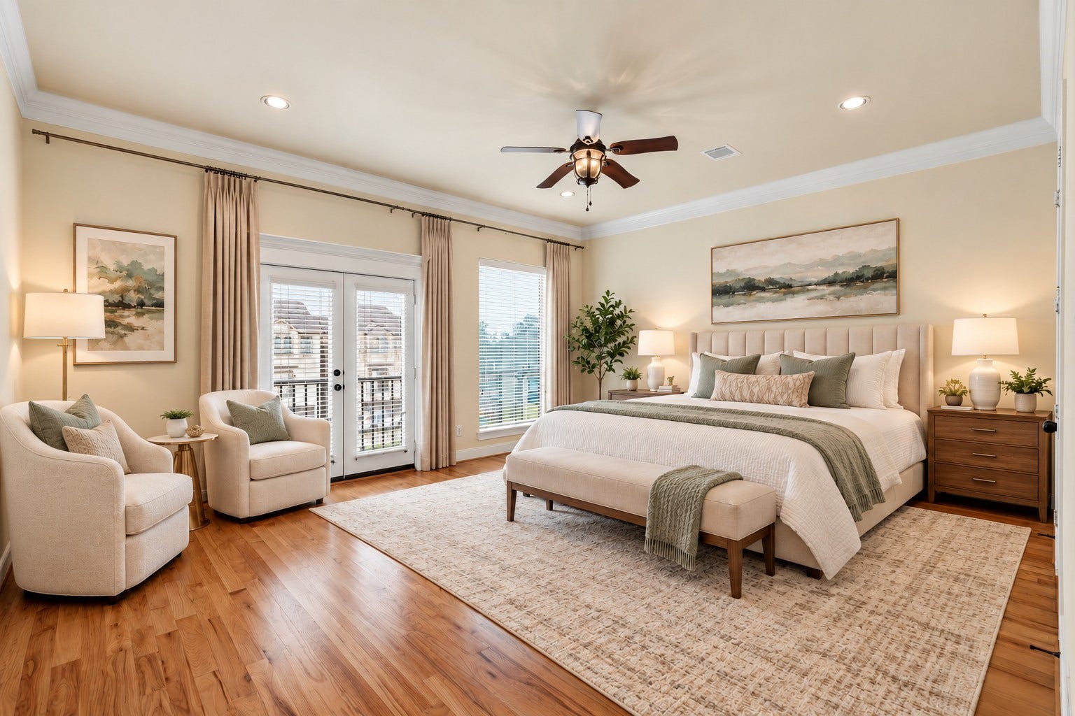 11017 Upland Forest Drive, Houston, TX 77043 Primary BedroomVirtually Staged