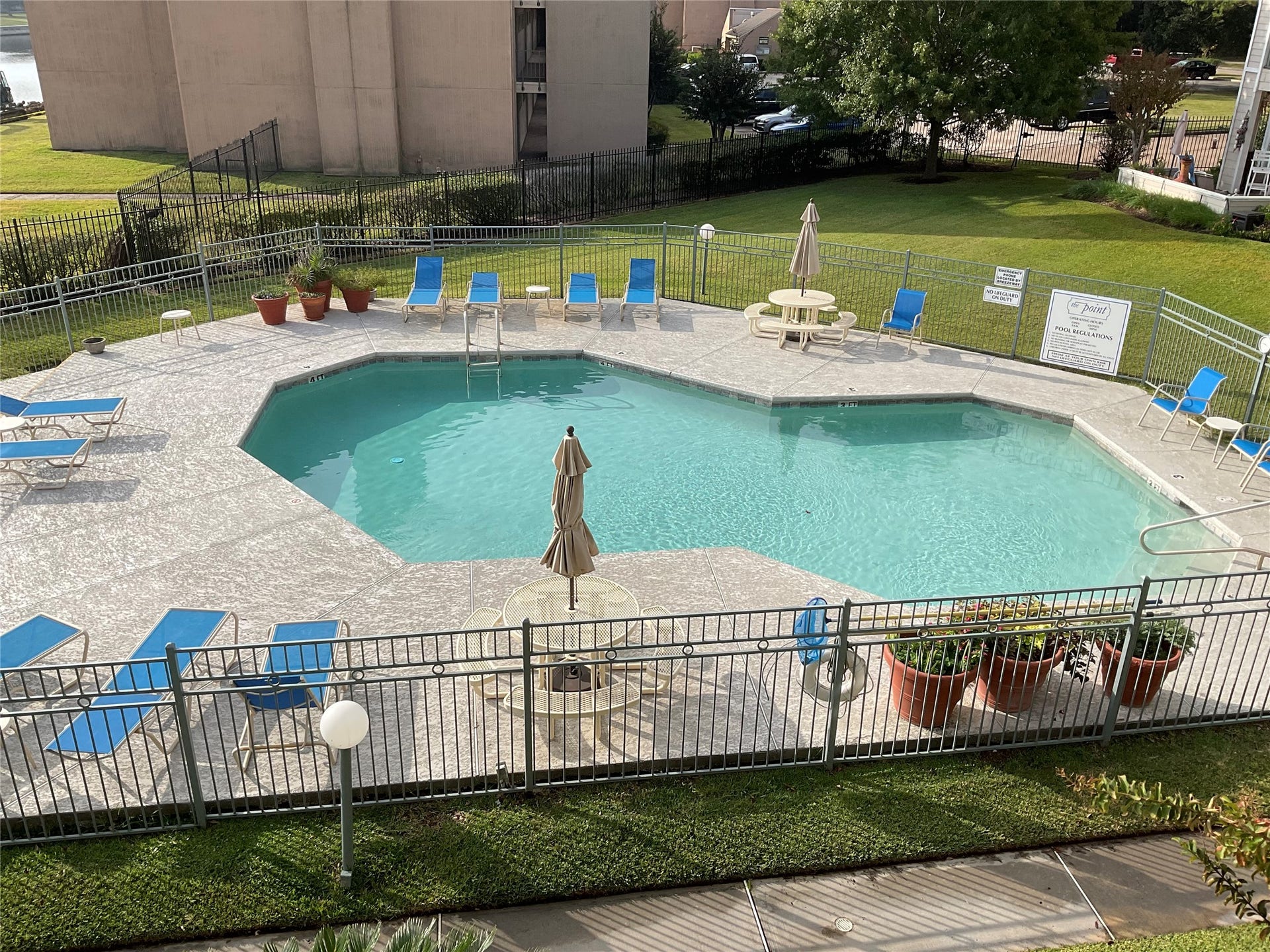 The Point's Private Pool