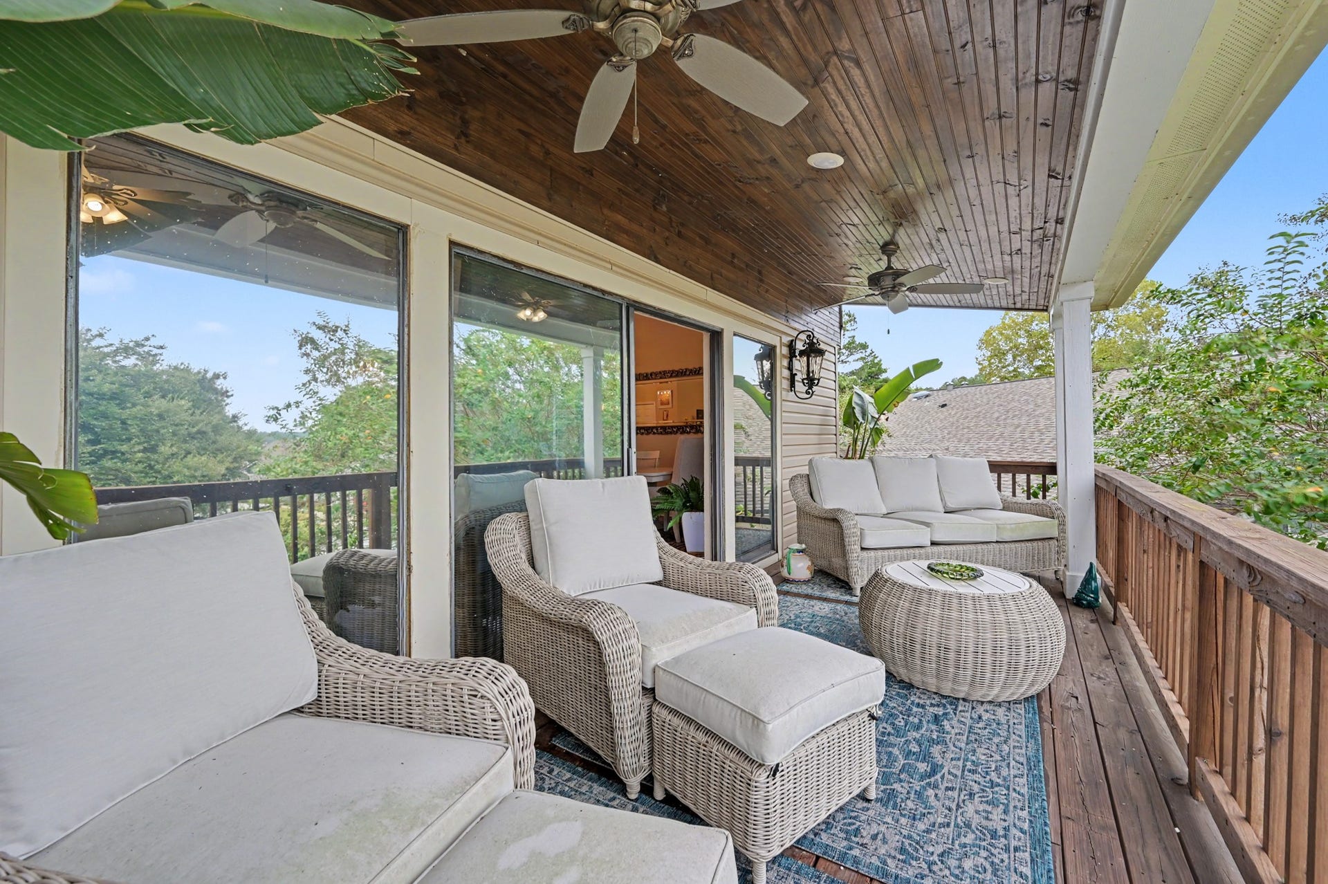 Enjoy beautiful views of Lake Conroe from your private, covered upstairs balconythe perfect spot to sip your morning coffee or unwind while taking in the scenery!