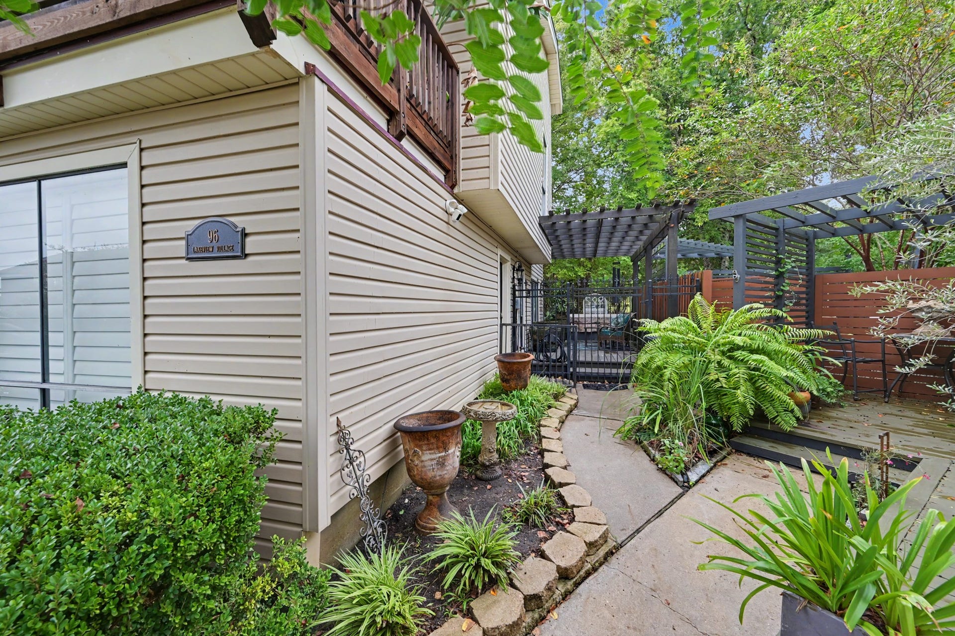 Enjoy your own private downstairs patio, perfect for relaxing outdoors, entertaining guests, or soaking up the peaceful surroundings.