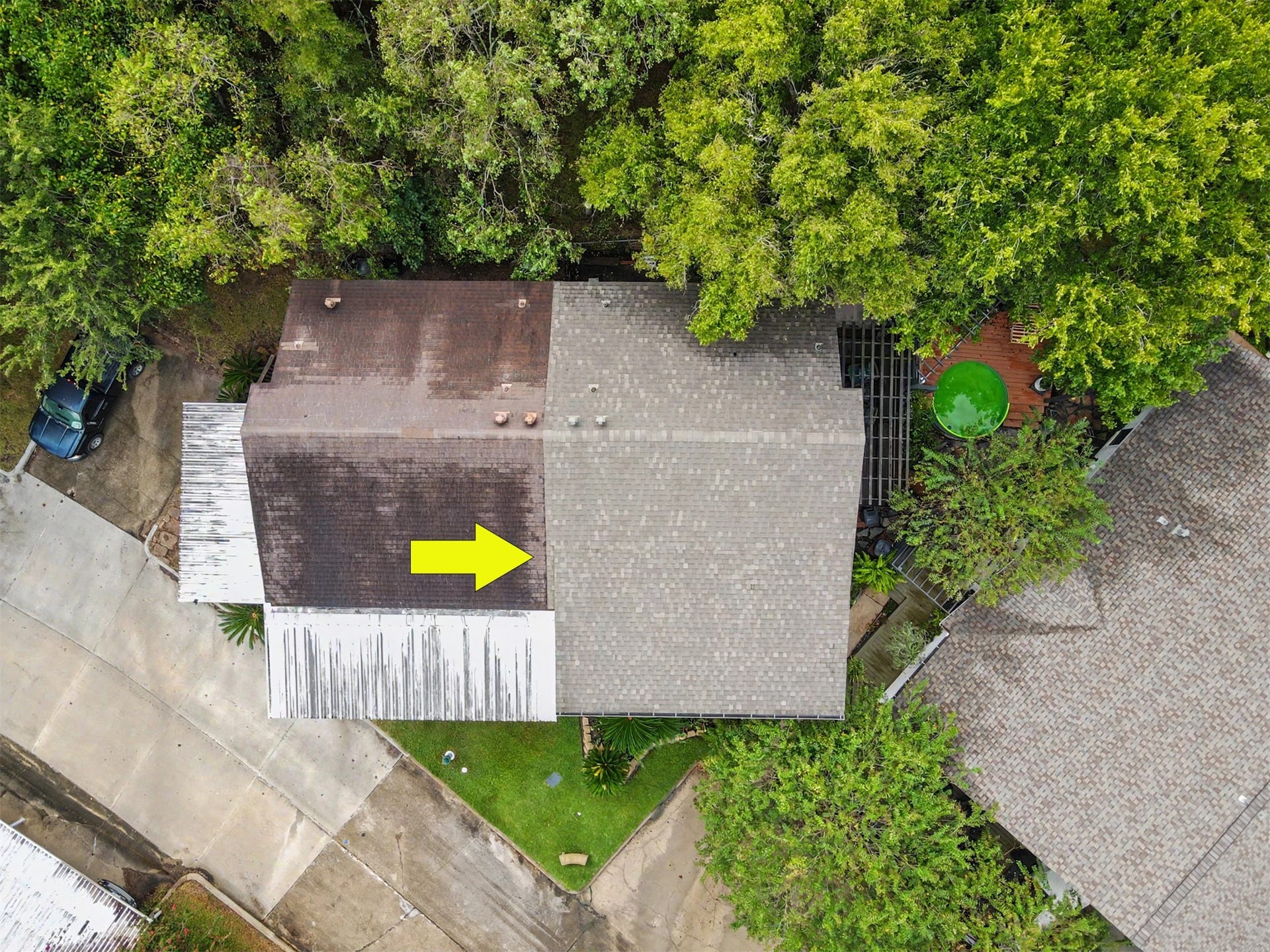 Unit #96 on right