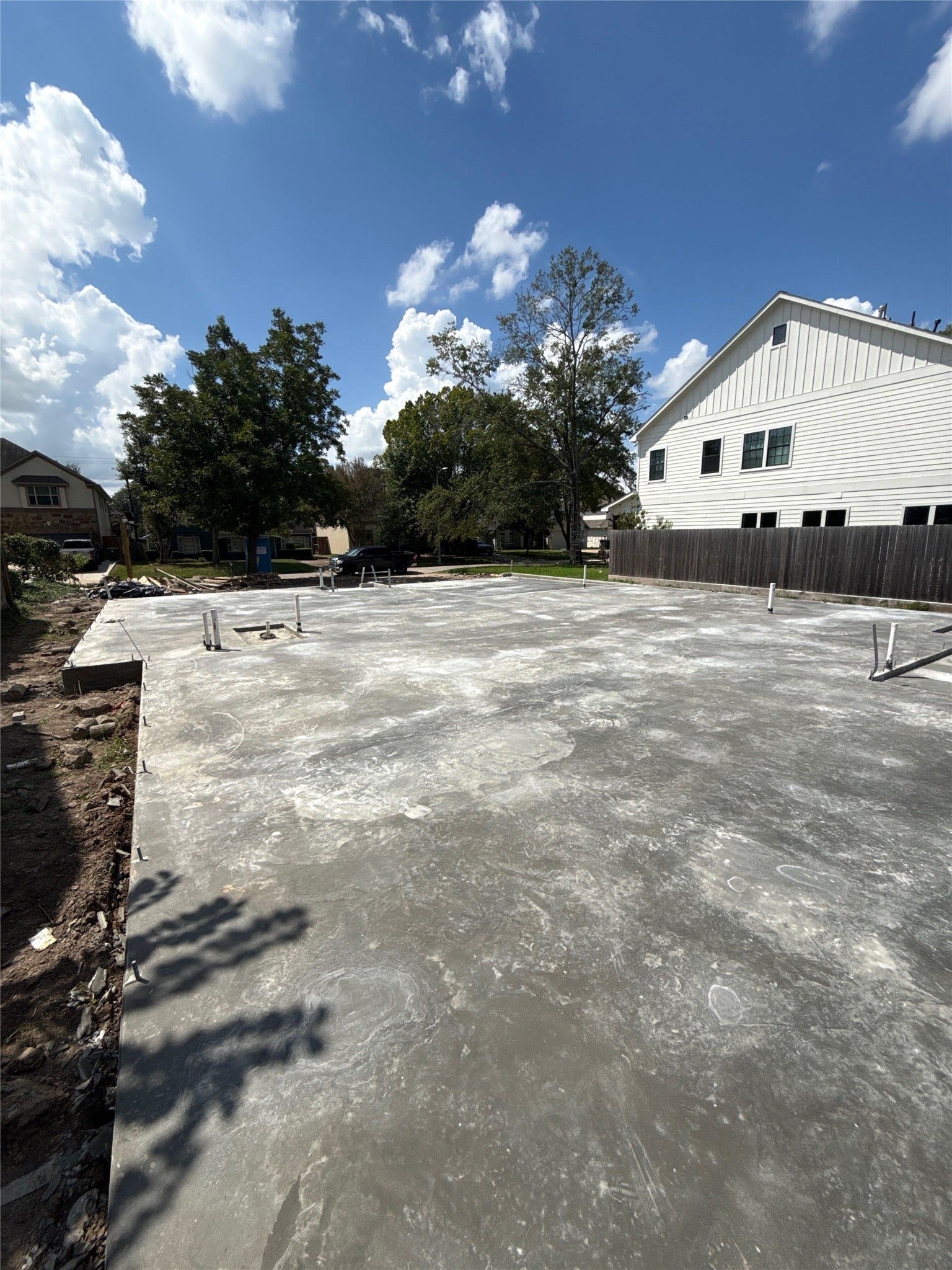 1714 Lamonte Lane, Houston, TX 77018 Current lot status