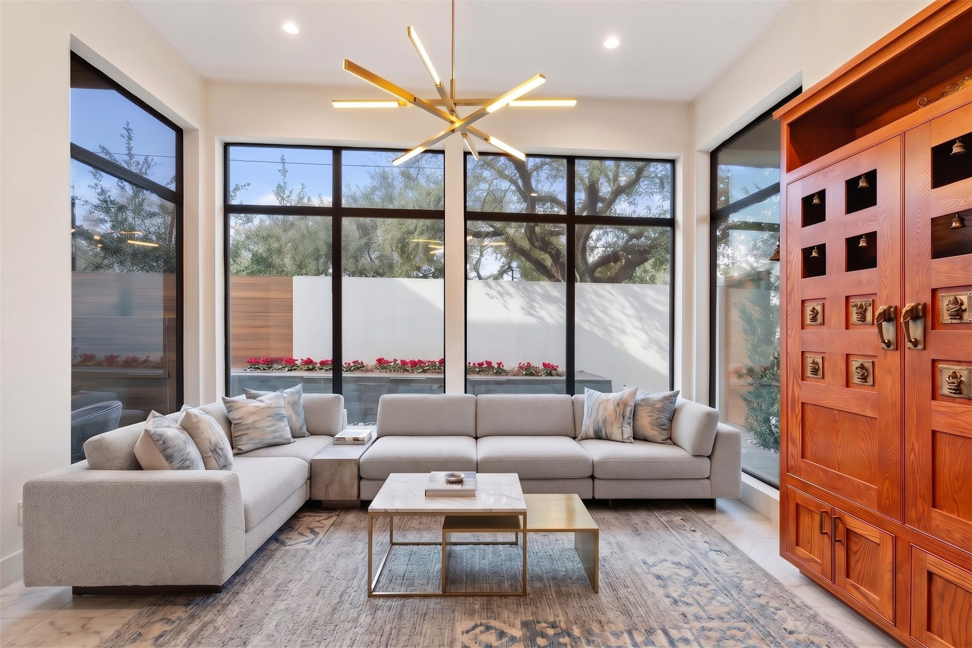3002 Ferndale Street, Houston, TX 77098 Formal Living Room | virtually staged.