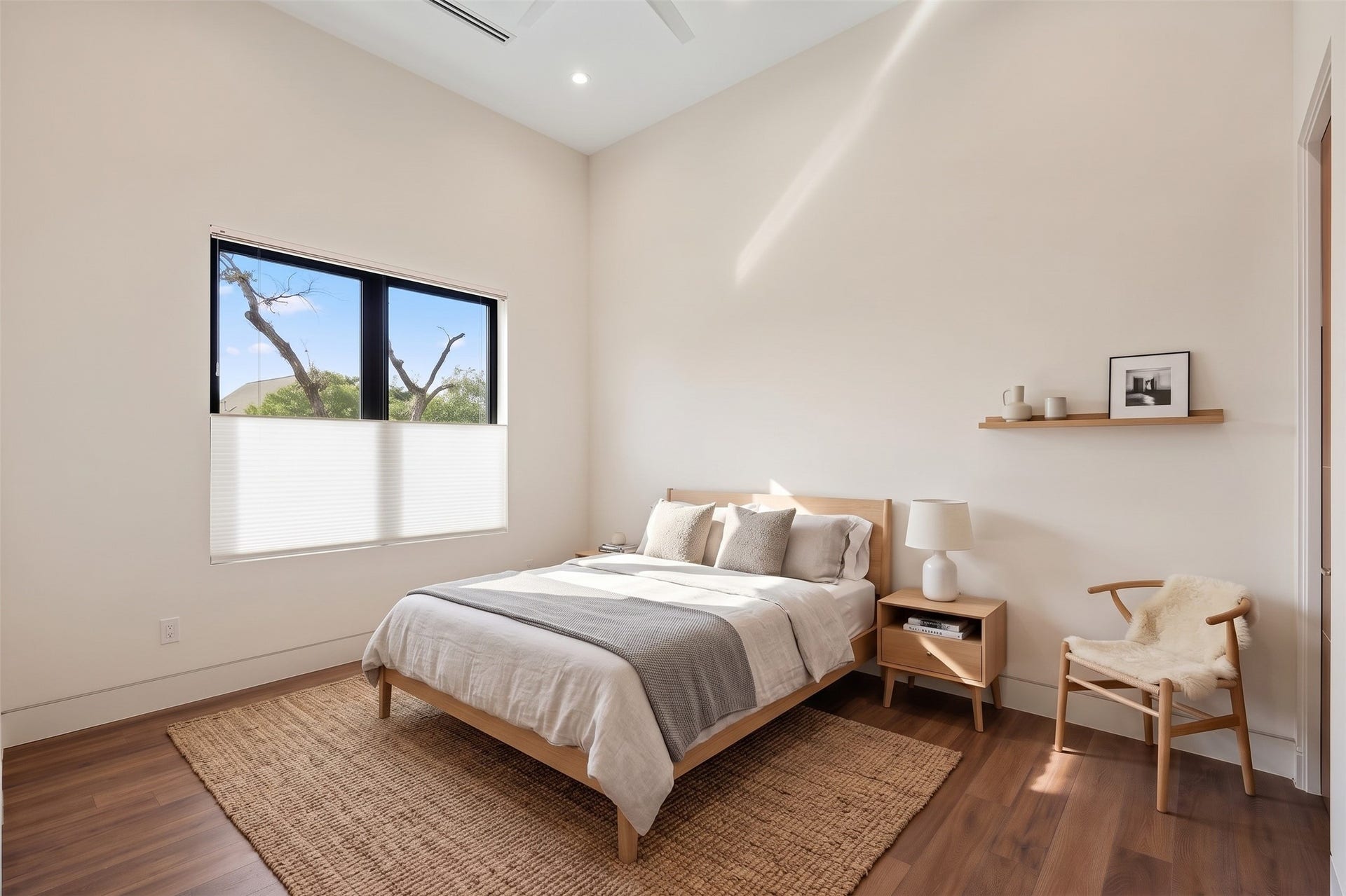 3002 Ferndale Street, Houston, TX 77098 Secondary Bedroom | virtually staged.