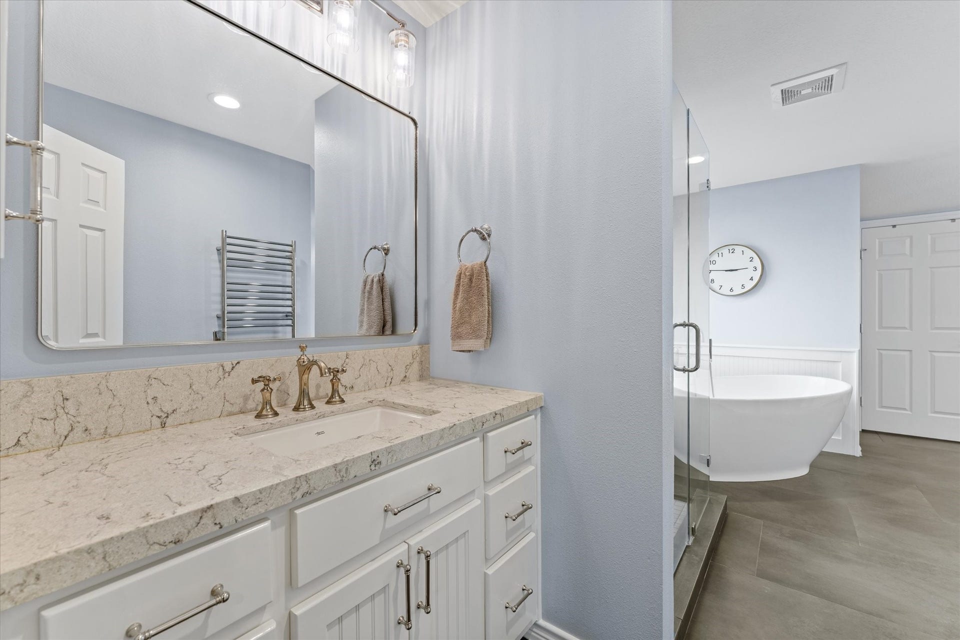 16372 Lochness Dr Drive, Willis, TX 77318 One of Two Sinks with Master Designed to be on opposite side of the Master