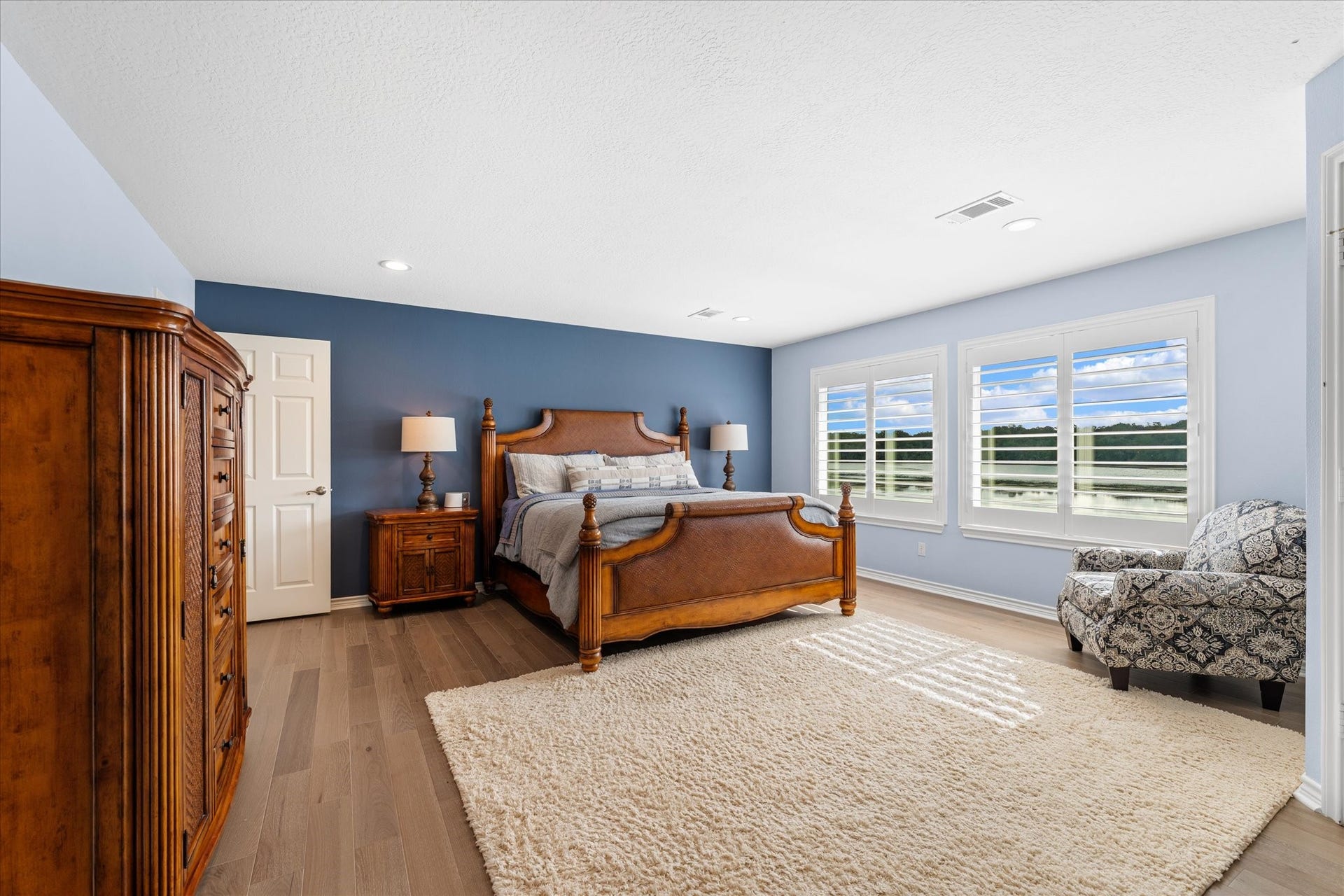 16372 Lochness Dr Drive, Willis, TX 77318 Master Bedroom with Private Balcony