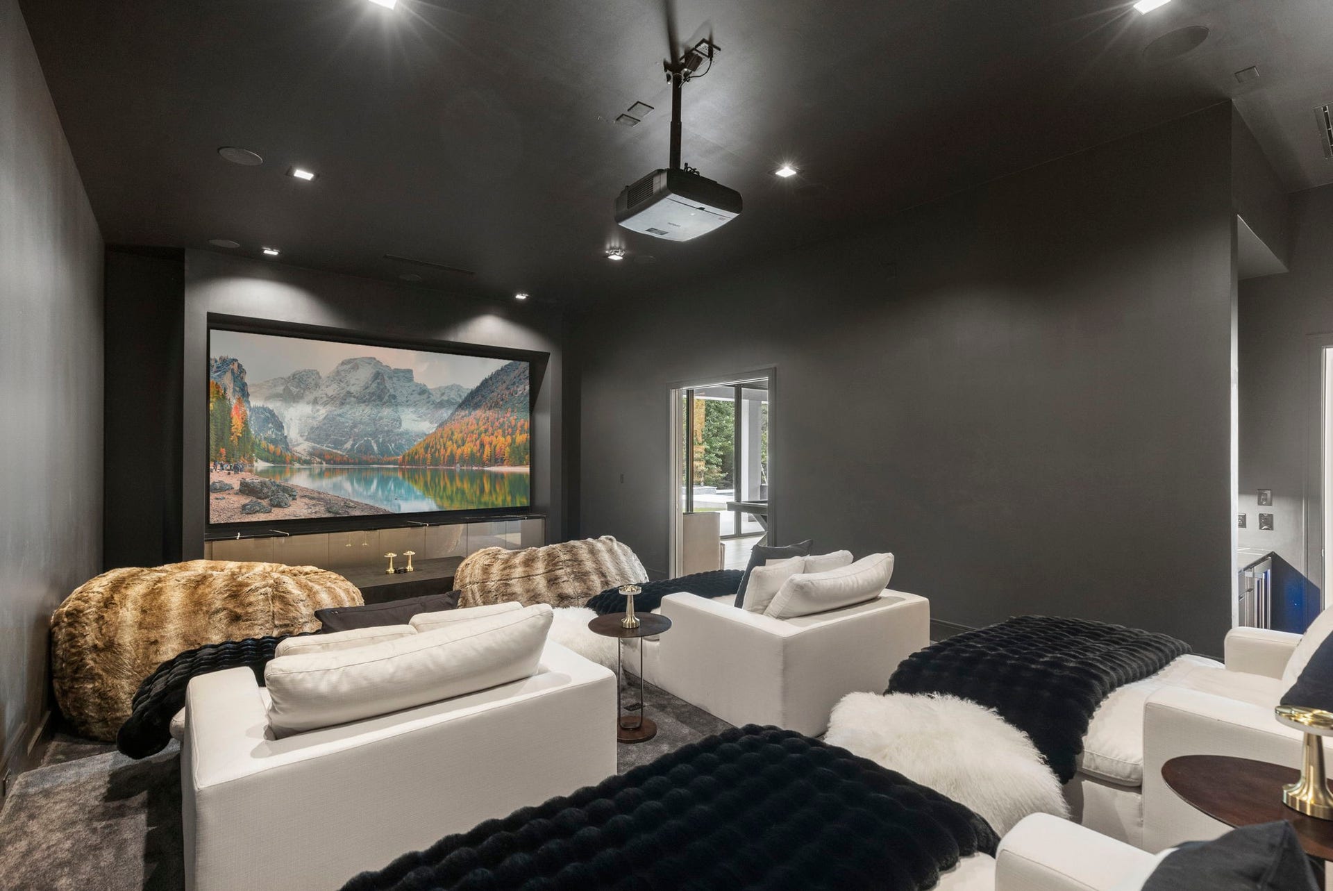 First floor home theatre.