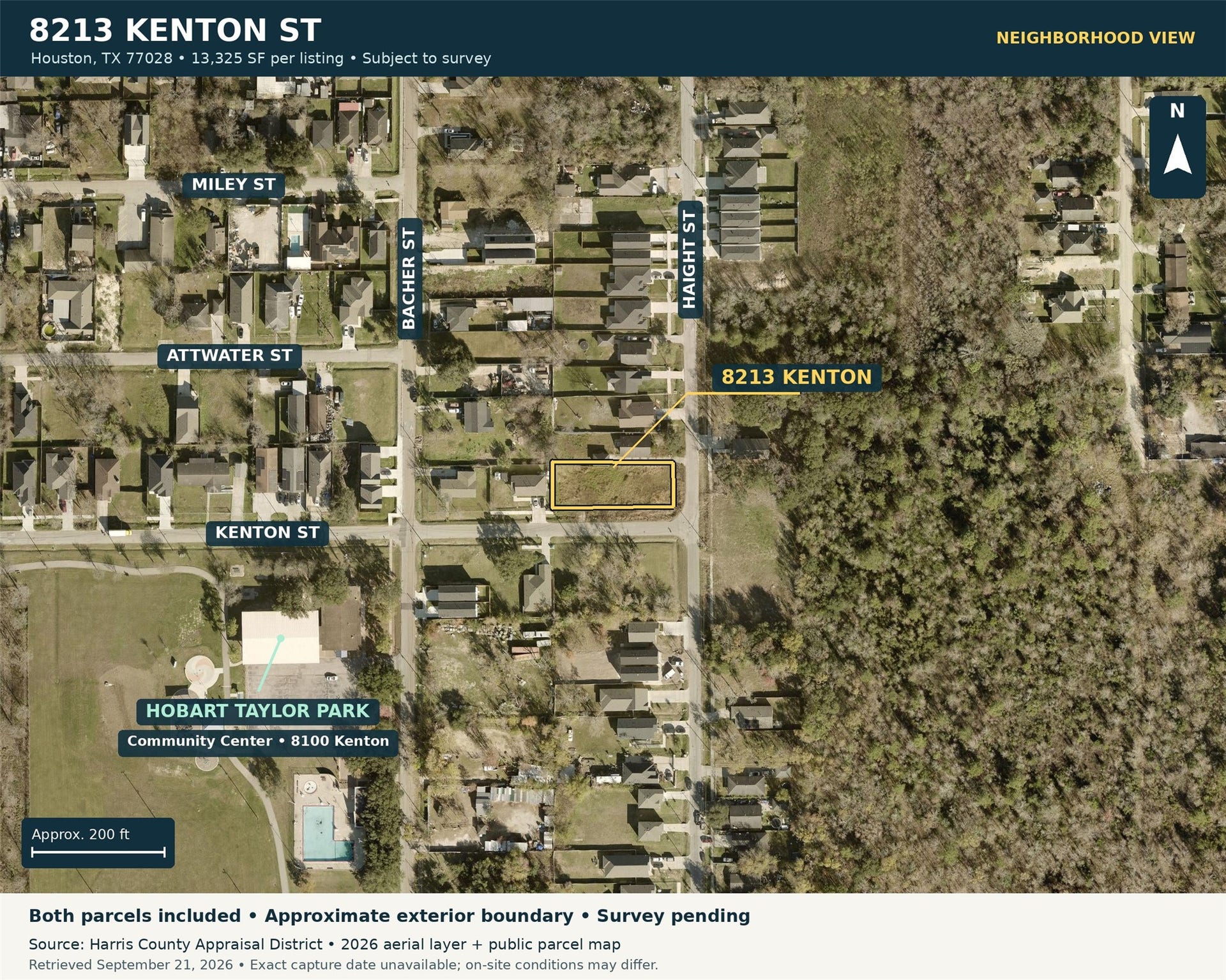 8213 Kenton Street, Houston, TX 77028 8213 Kenton Street, Houston, TX 77028