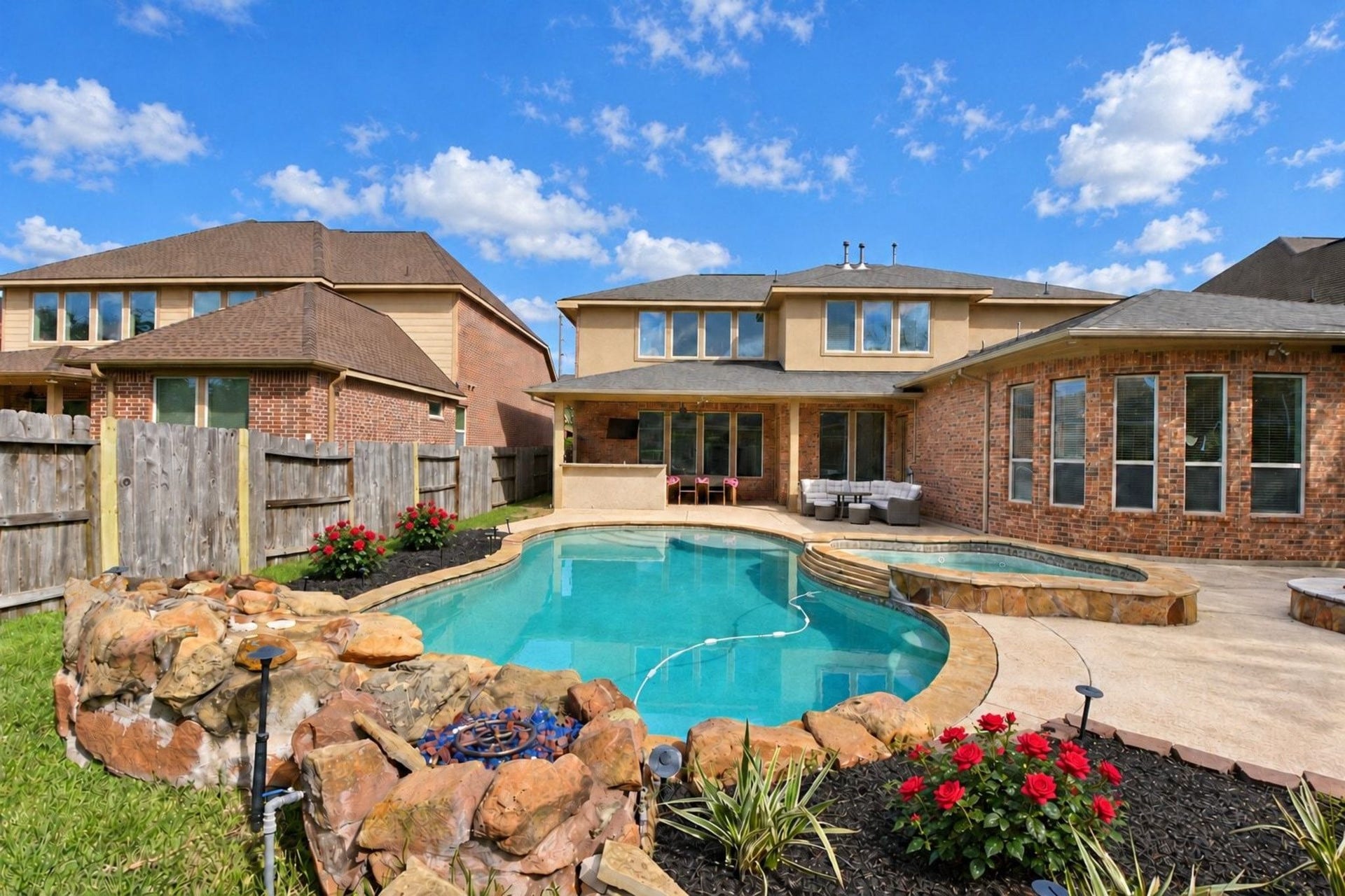 26727 Cedardale Pines Drive, Katy, TX 77494 Pool maintenance included