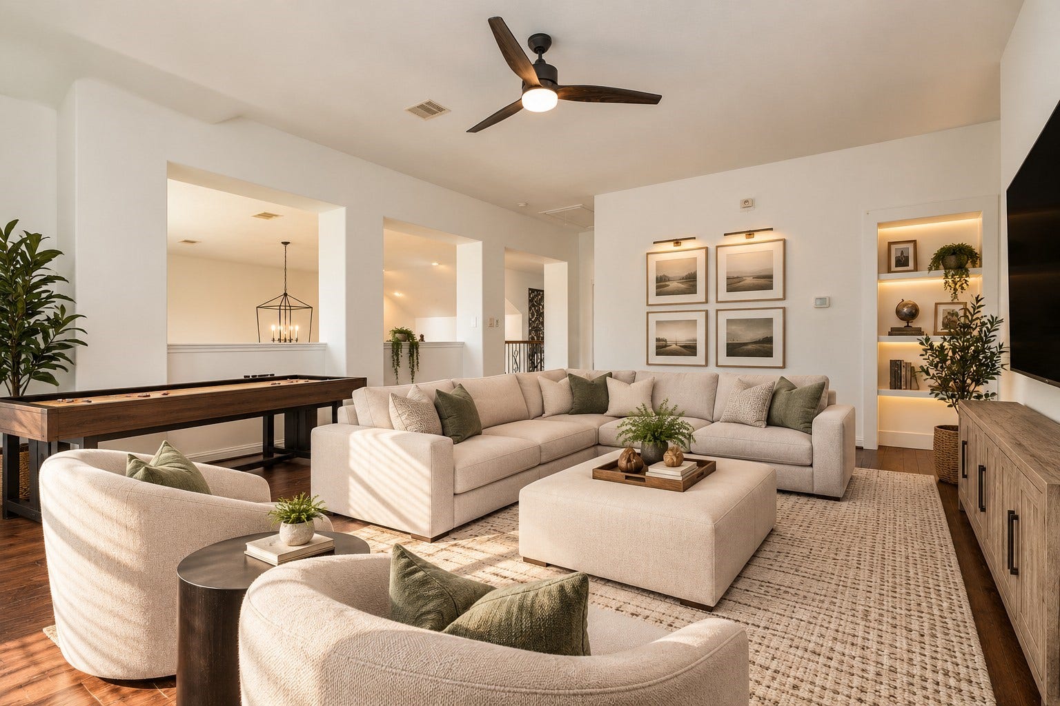 26727 Cedardale Pines Drive, Katy, TX 77494 Ai staged gameroom up.