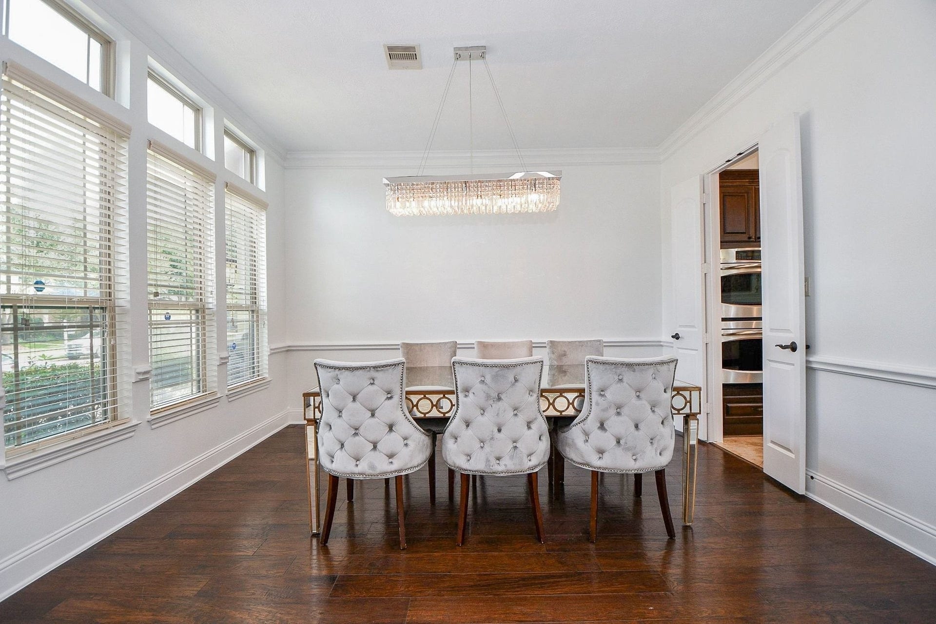26727 Cedardale Pines Drive, Katy, TX 77494 Formal Dining room with access to kitchen.