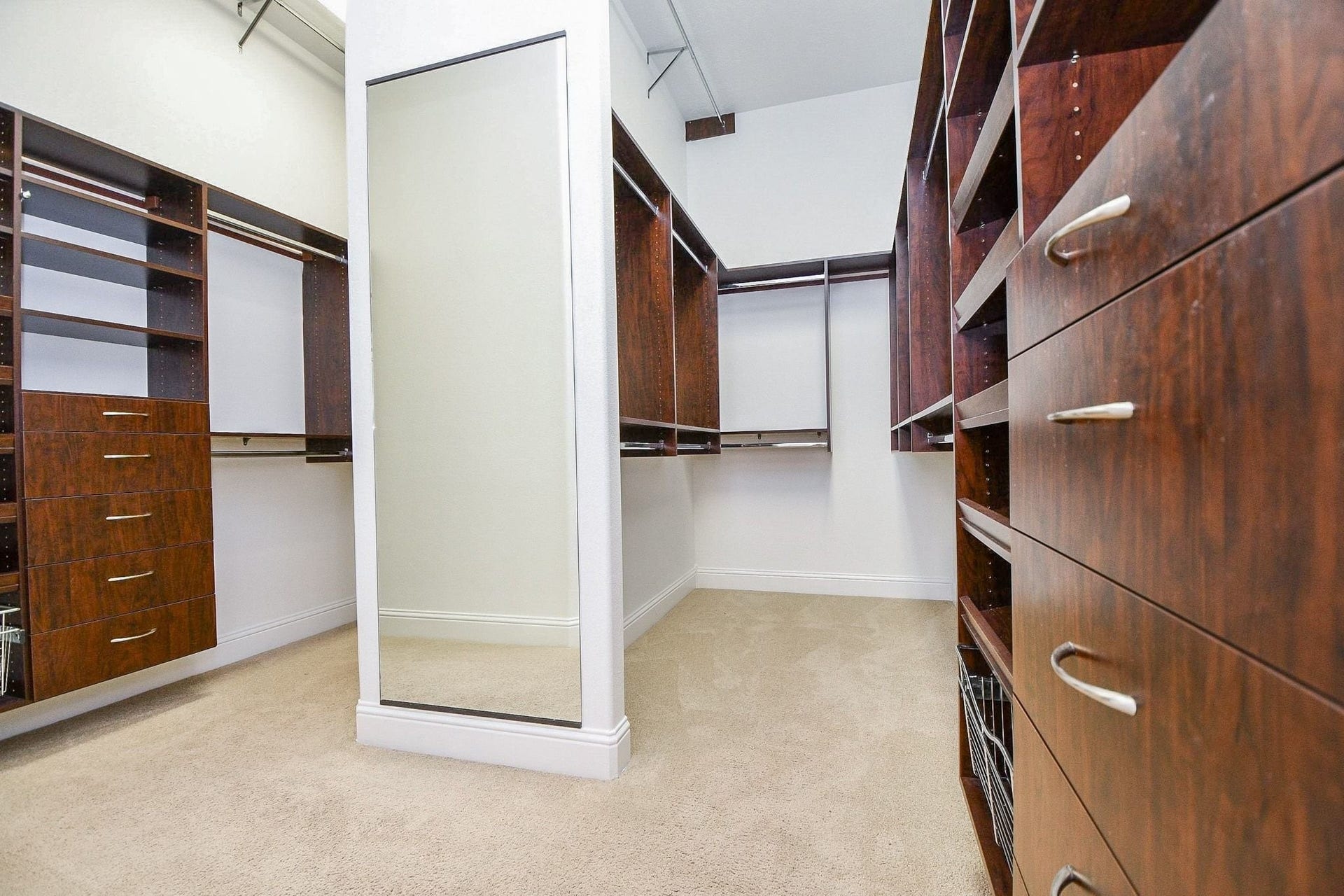 26727 Cedardale Pines Drive, Katy, TX 77494 Large primary walk in closet, closet systems.