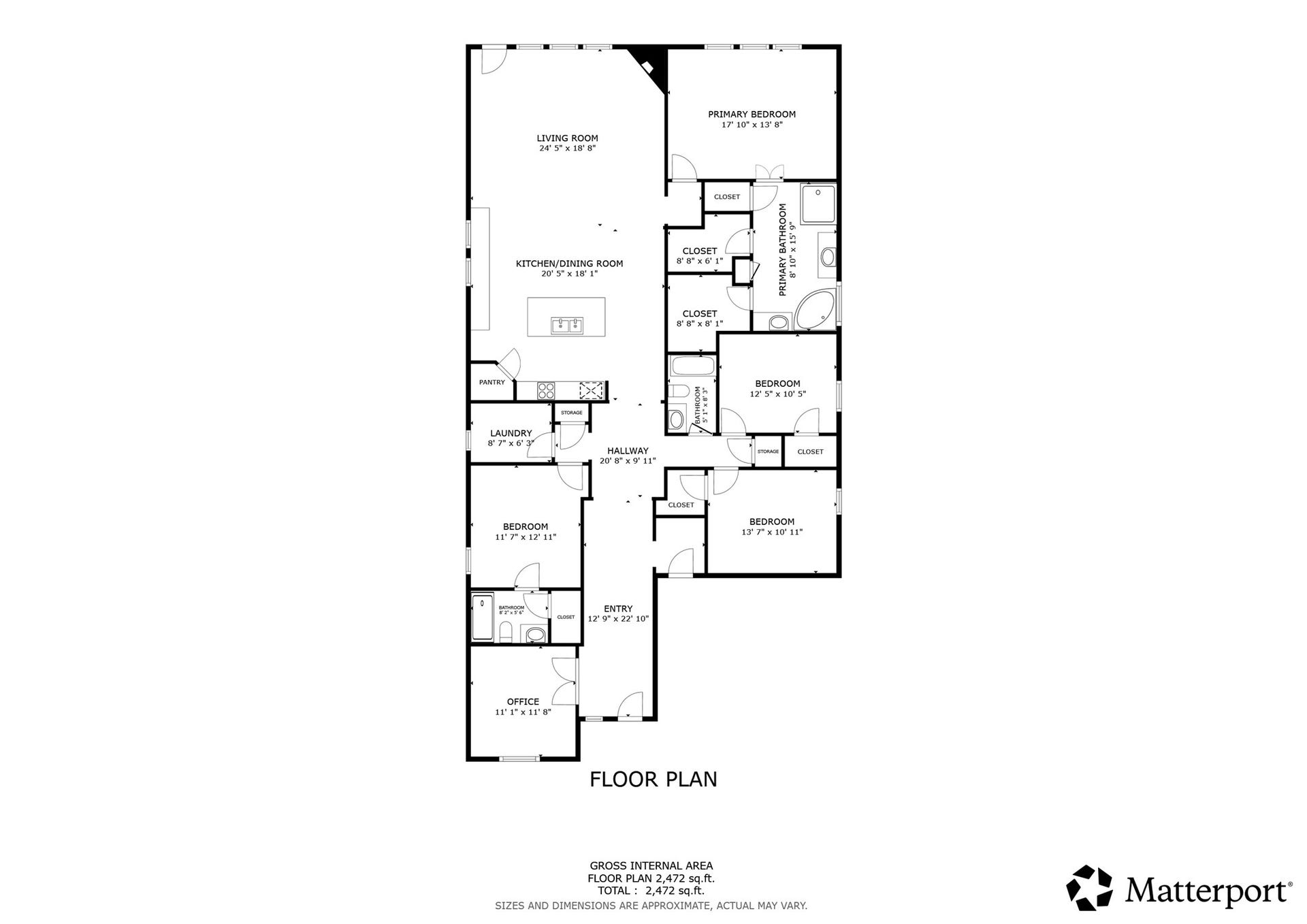 16818 Headwaters Forest Drive, Humble, TX 77346 Floor Plan