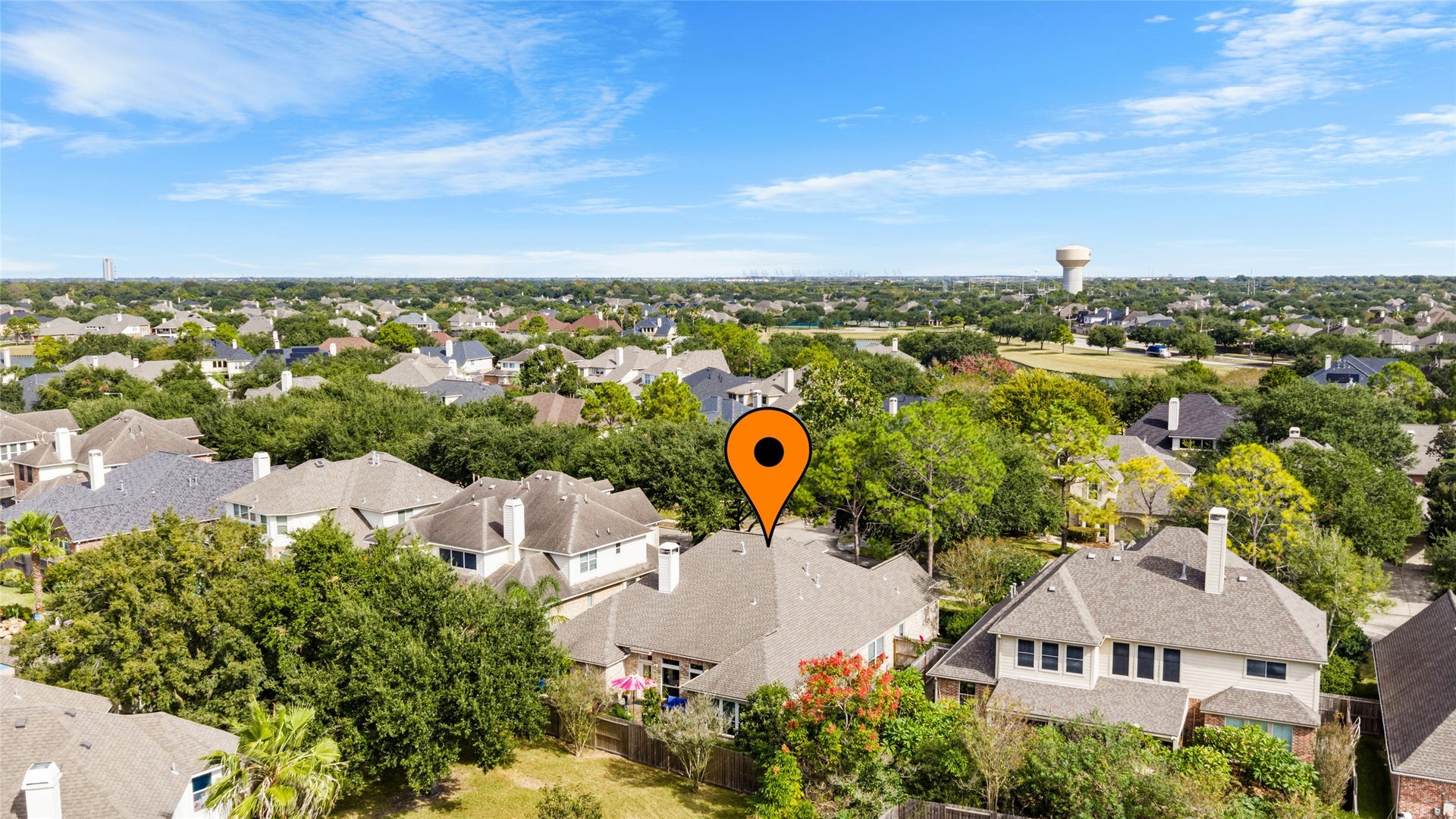 1170 Rustling Wind Lane, League City, TX 77573 Located one block away from the walking trail around the community lake.